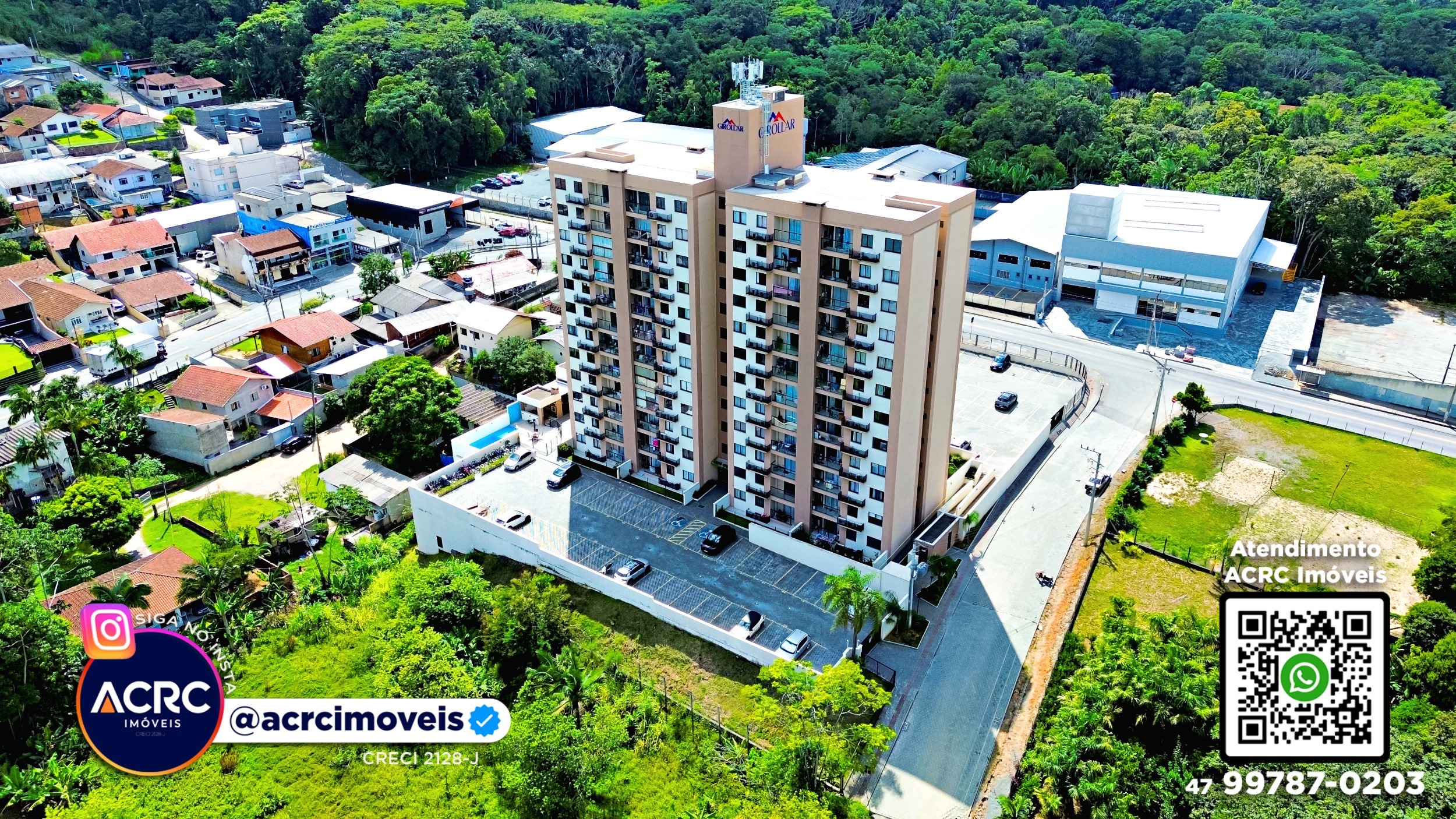 ACRC Imóveis - AP10145 - Apartamento a Venda no Bairro Badenfurt em Blumenau - foto 1