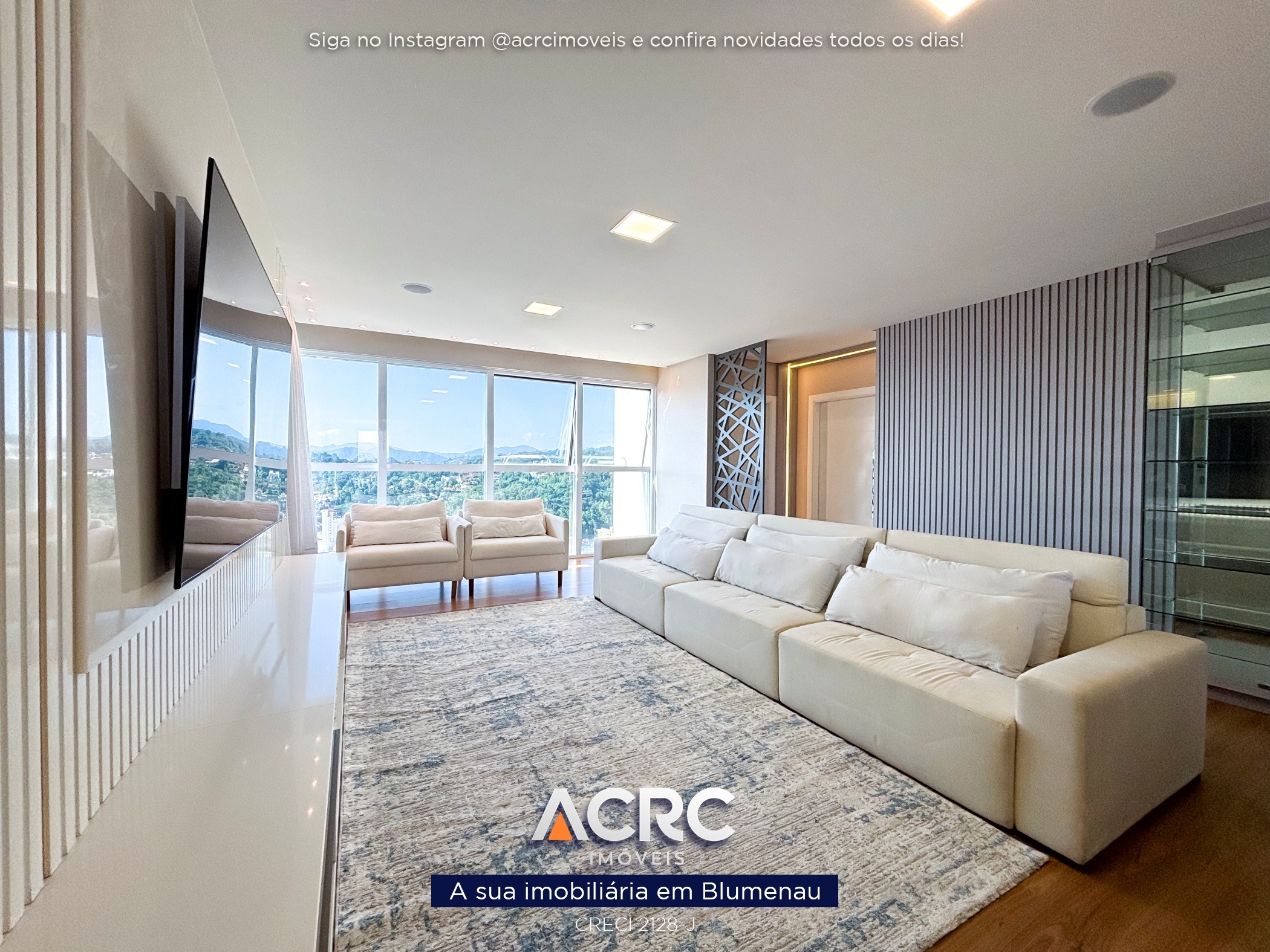 ACRC Imóveis - AP10176 - Apartamento alto padrão no Bairro Victor Konder em Blumenau — foto 3
