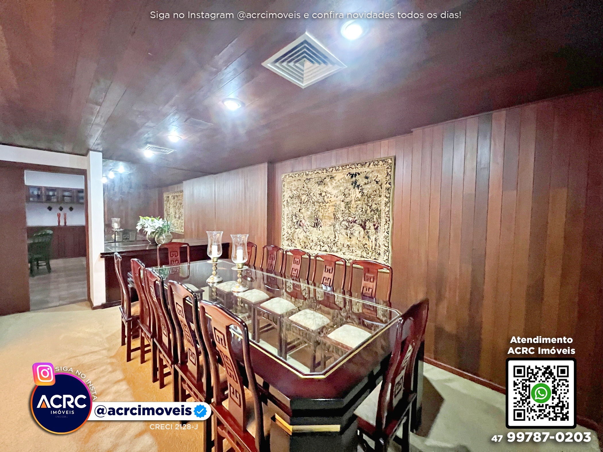 ACRC Imóveis - CA03714 - Casa com piscina e amplo jardim no Bairro Garcia em Blumenau — foto 6