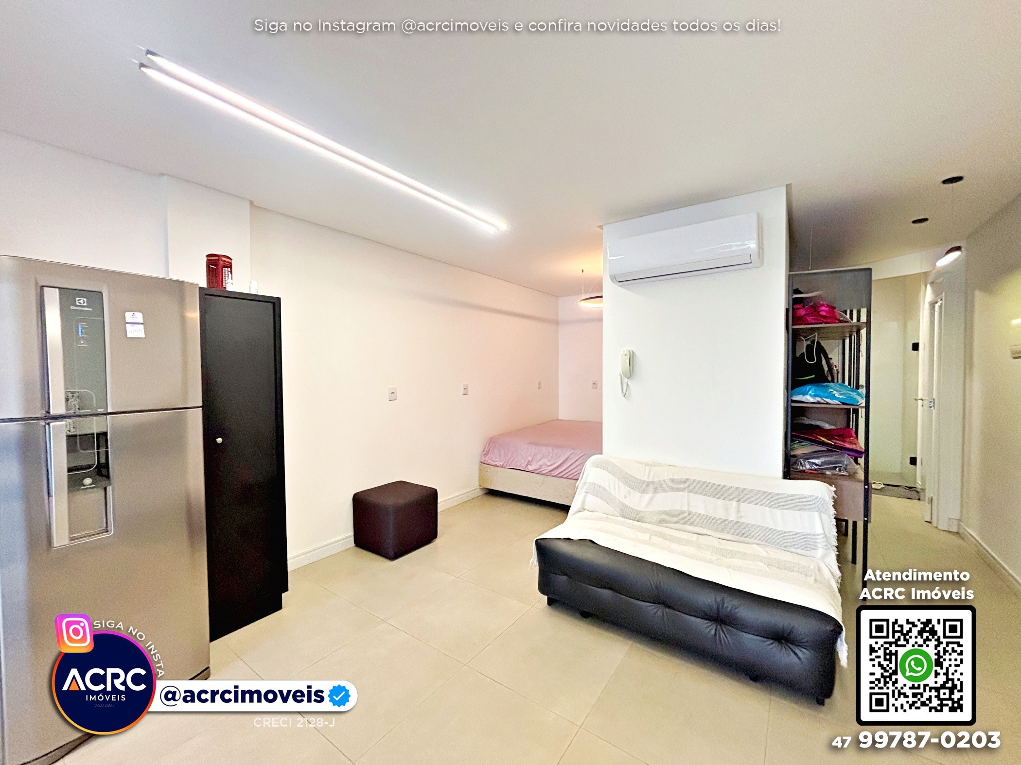 ACRC Imóveis - AP10181 - Apartamento Loft com terraço para Locação no Bairro Itoupava Seca em Blumenau — foto 5