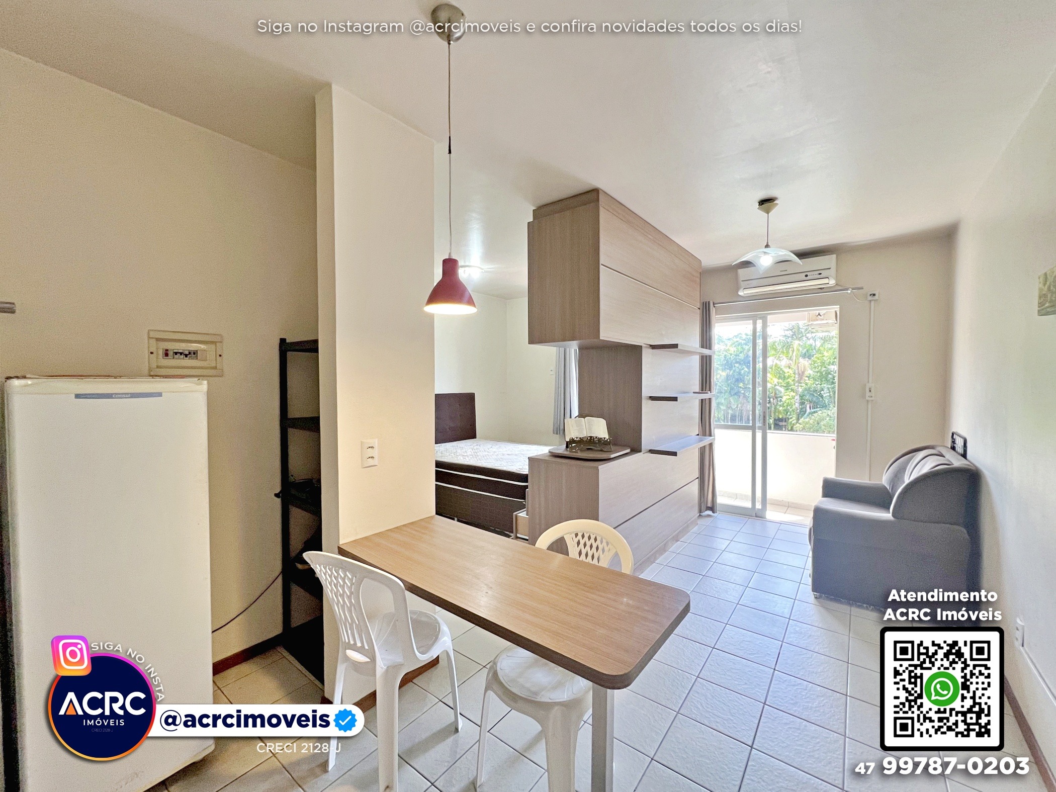 ACRC Imóveis - AP10187 - Loft para Locação no Bairro Itoupava Seca em Blumenau — foto 2