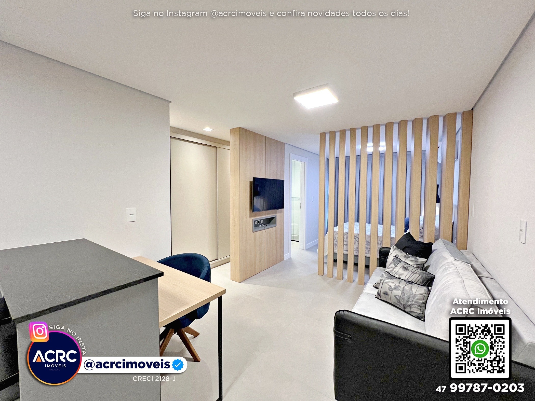 ACRC Imóveis - AP10072 - Apartamento para Locação no Bairro Centro em Blumenau - foto 1