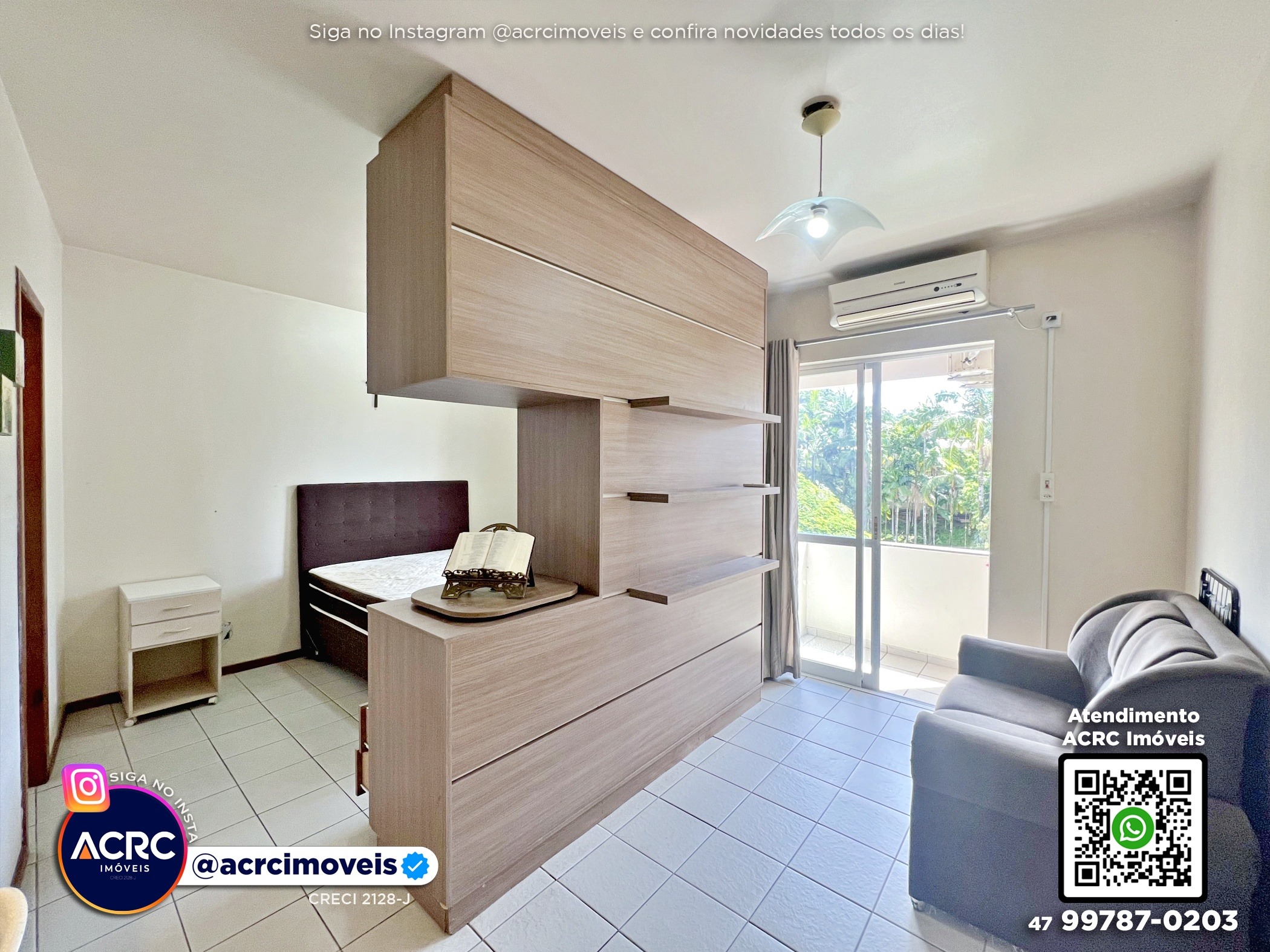 ACRC Imóveis - AP10187 - Loft para Locação no Bairro Itoupava Seca em Blumenau - foto 1