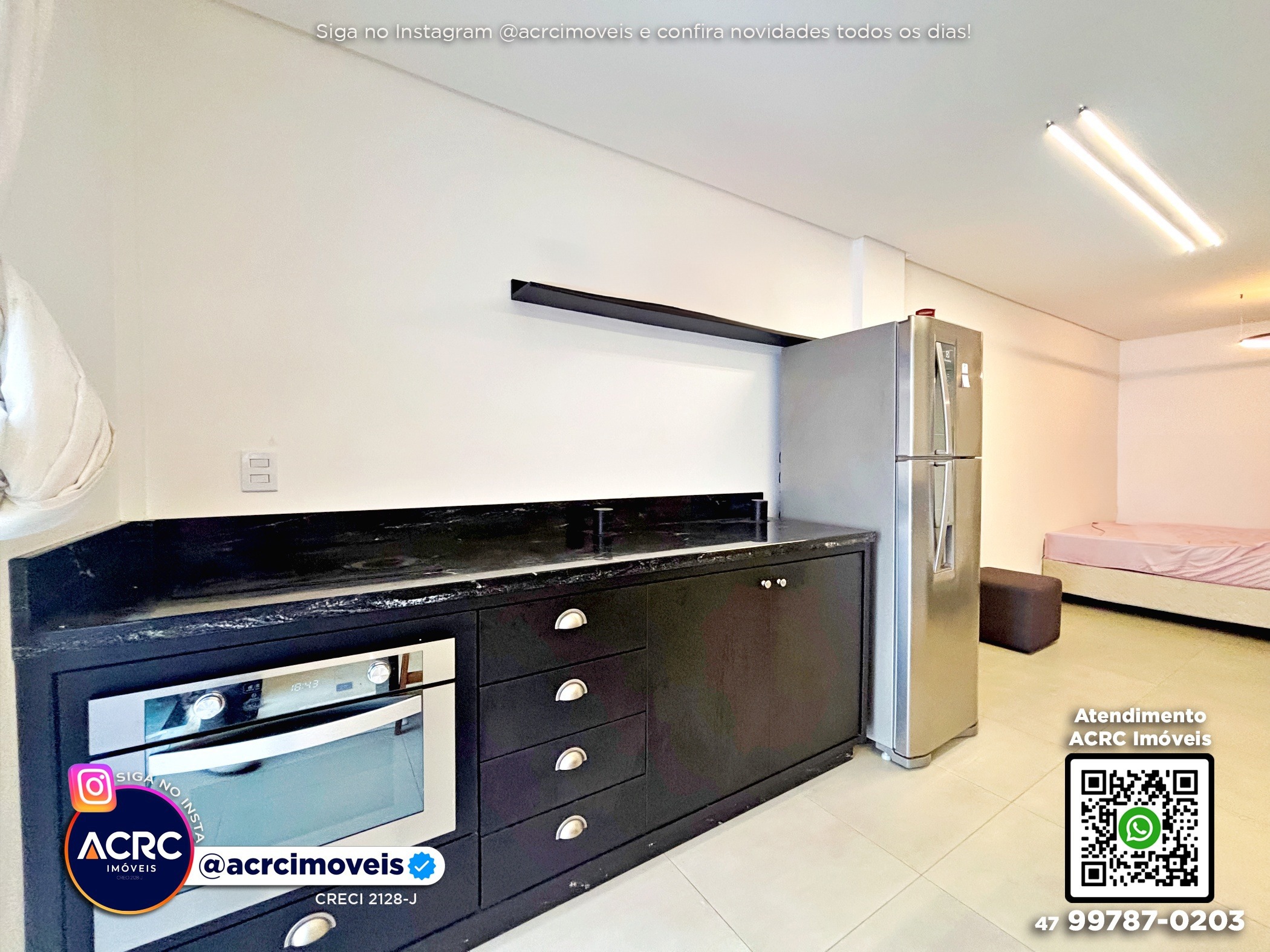 ACRC Imóveis - AP10181 - Apartamento Loft com terraço para Locação no Bairro Itoupava Seca em Blumenau — foto 7