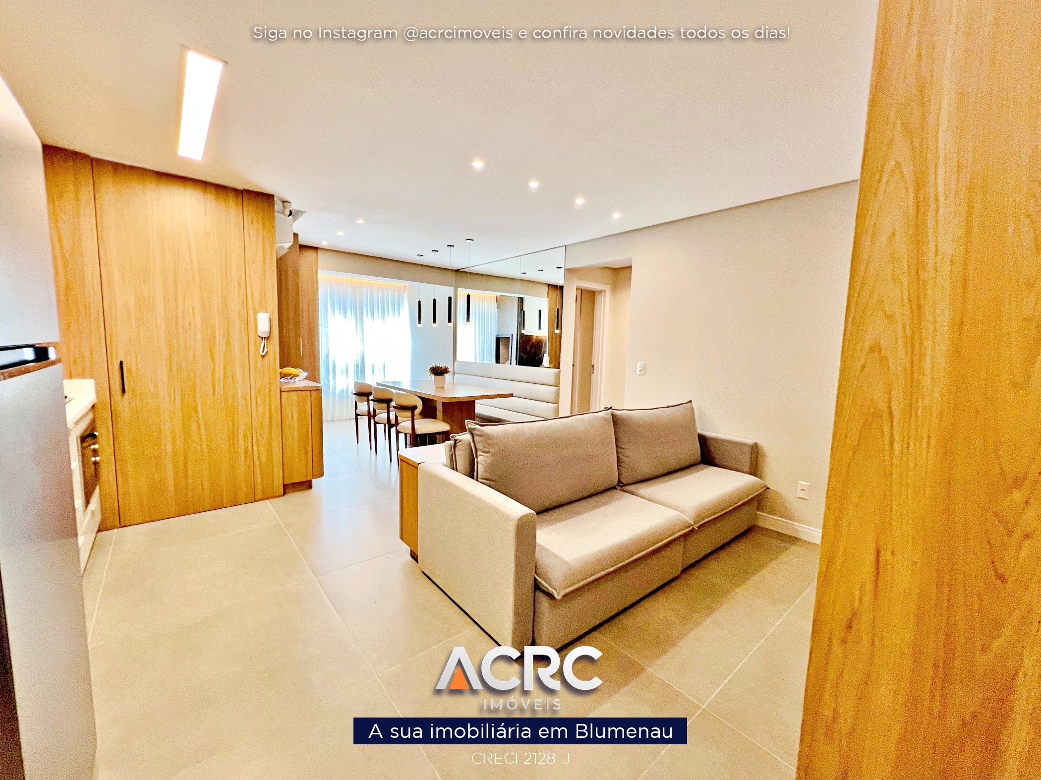 ACRC Imóveis - AP10215 - Apartamento a Venda no Bairro Escola Agrícola em Blumenau — foto 4