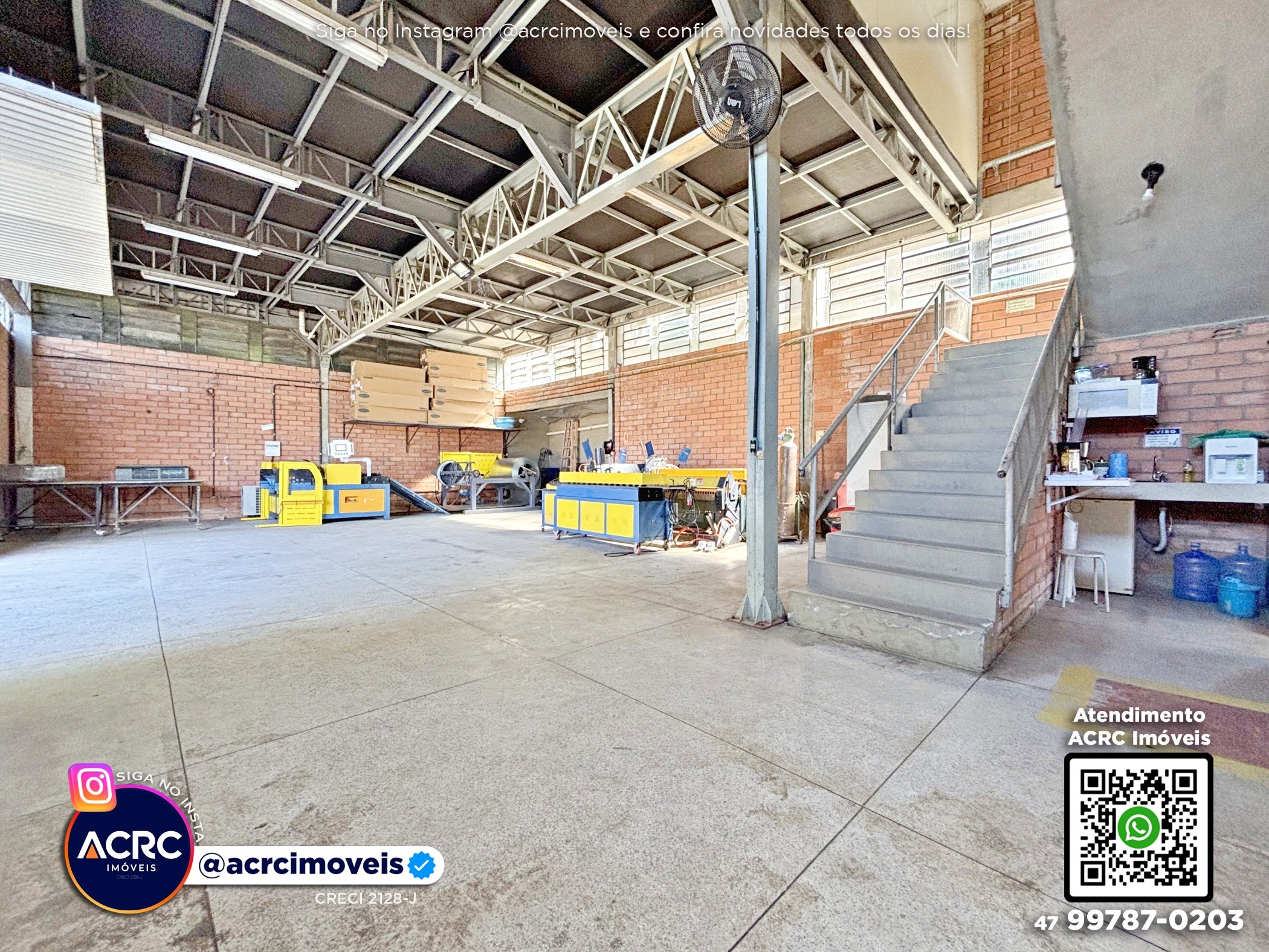 ACRC Imóveis - GL00427 - Galpão Comercial a Venda no Bairro Itoupava Norte em Blumenau — foto 4