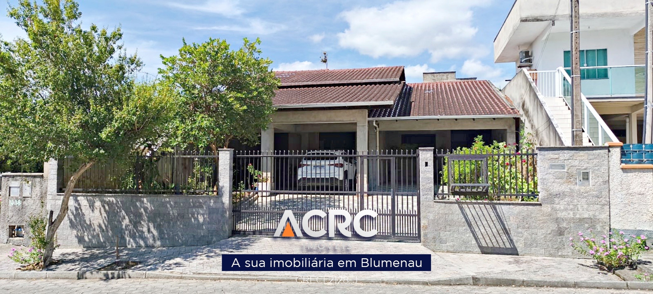 ACRC Imóveis - CA03611 - Casa a Venda no Bairro Fidélis em Blumenau - foto 1