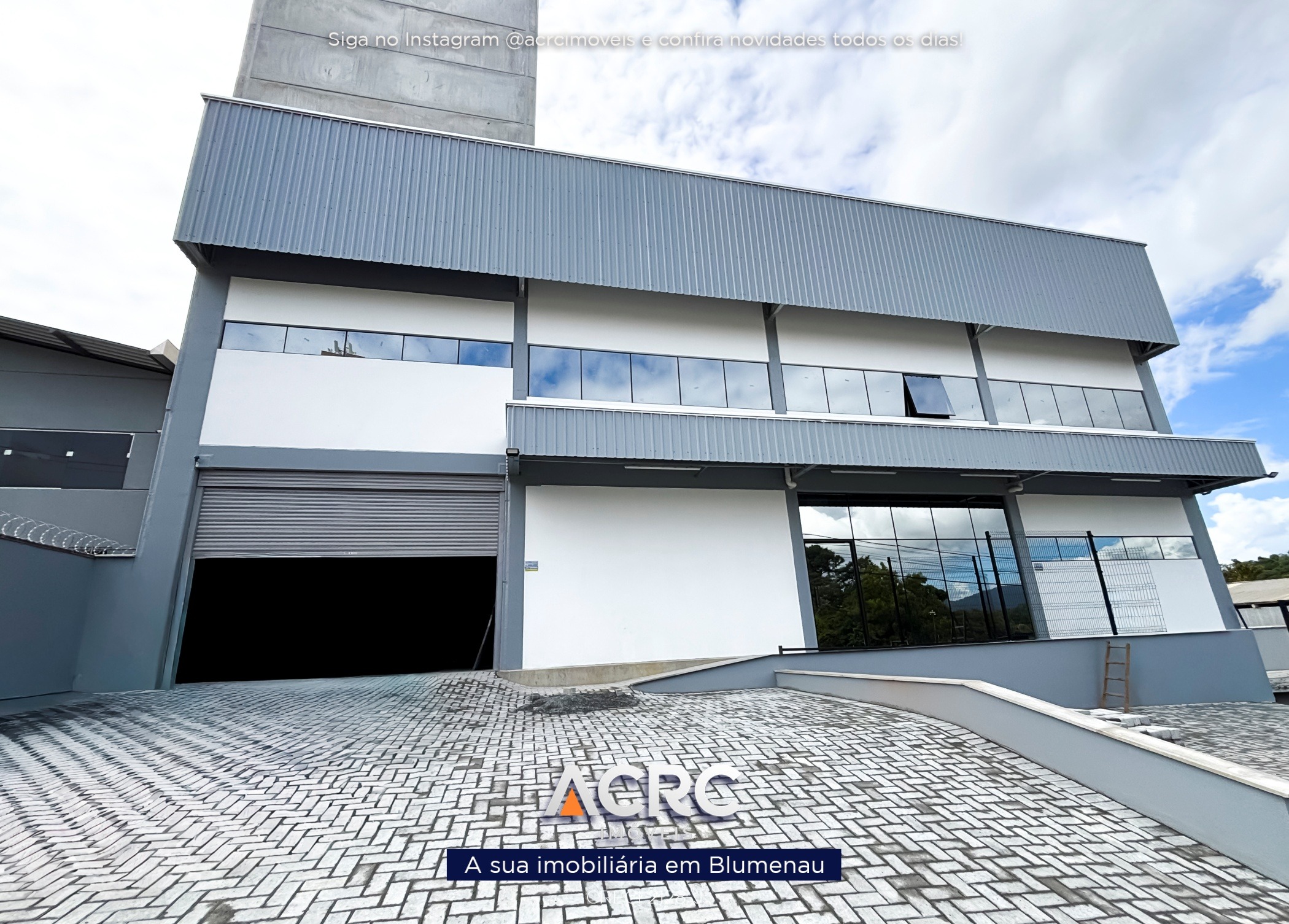 ACRC Imóveis - GL00438 - Galpão para Locação no Bairro Badenfurt em Blumenau - foto 1