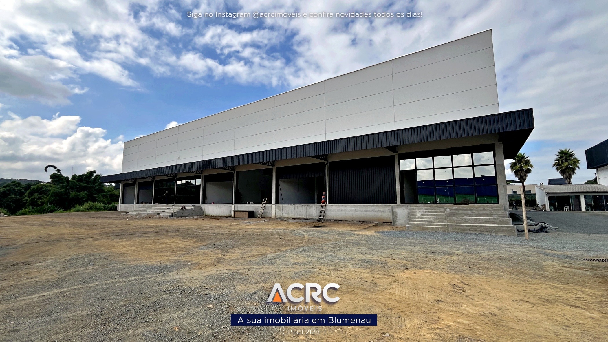 ACRC Imóveis - GL00433 - Galpão para Locação no Bairro Itoupava Central em Blumenau — foto 3