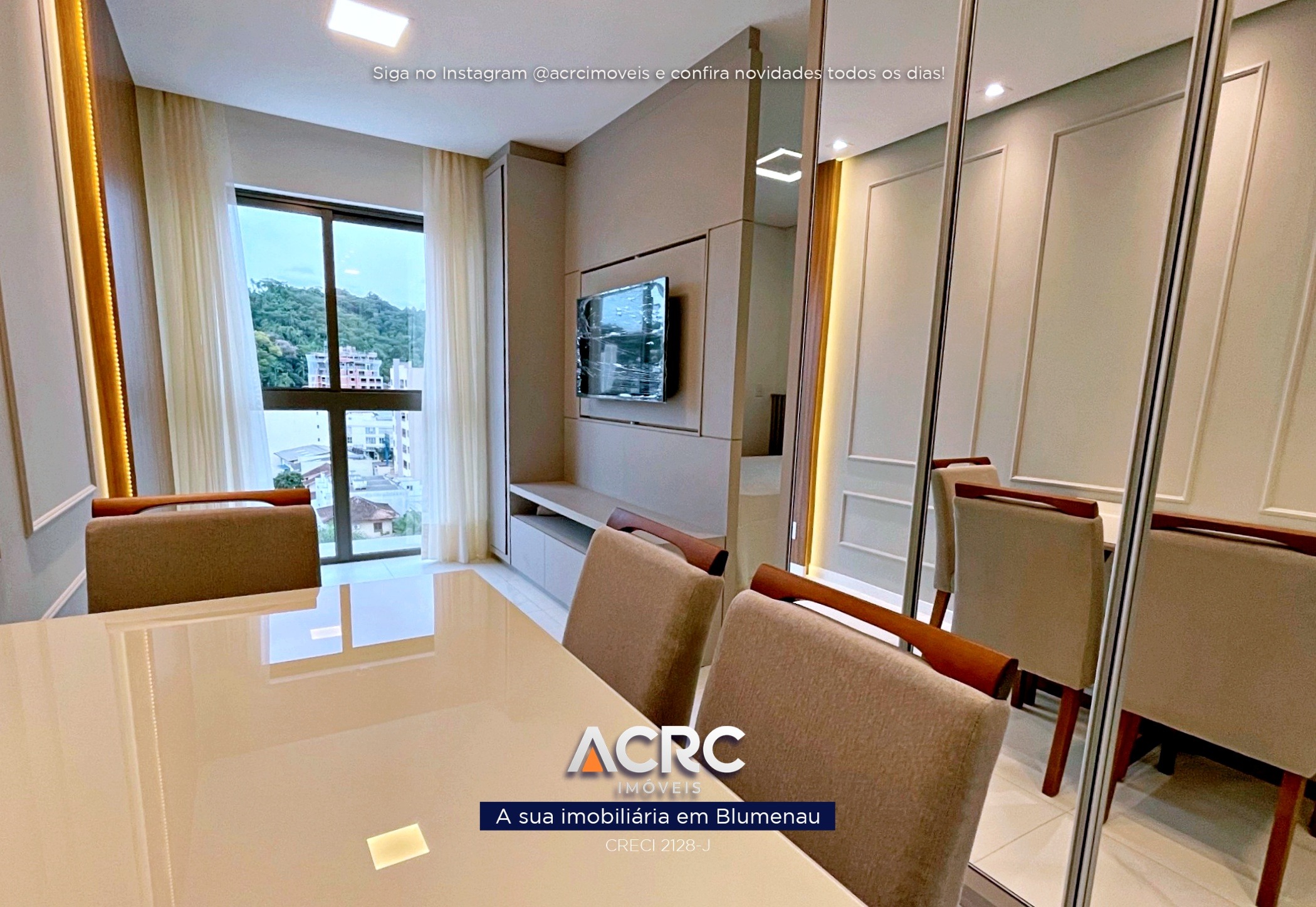 ACRC Imóveis - AP10225 - Loft mobiliado para Locação no Bairro Victor Konder em Blumenau — foto 6