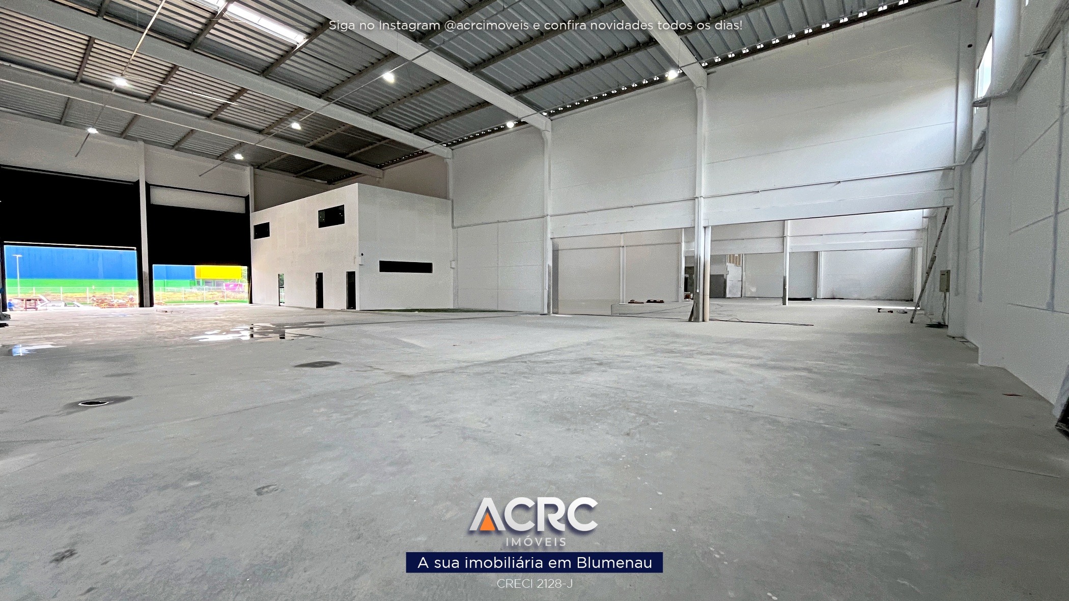 ACRC Imóveis - GL00434 - Galpão para Locação no Bairro Itoupava Central em Blumenau — foto 3