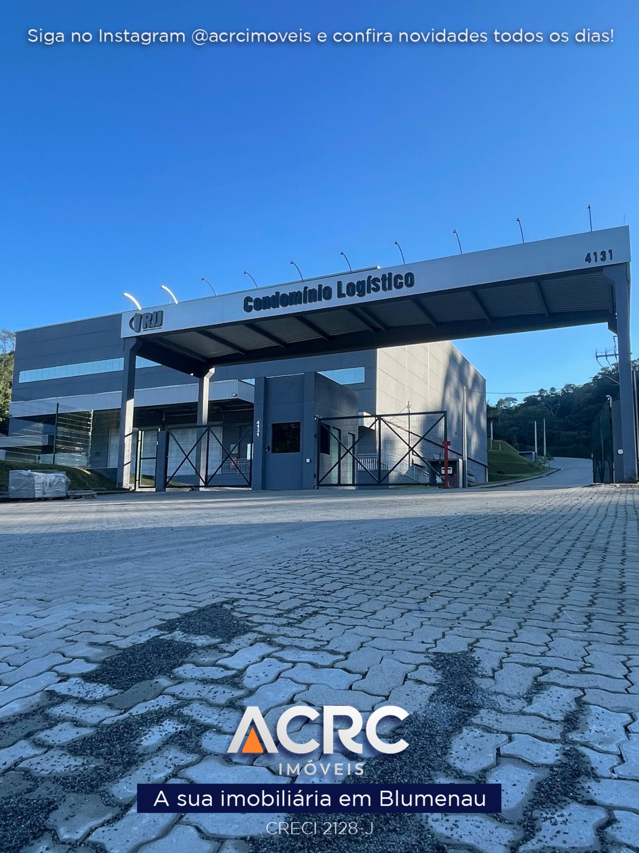 ACRC Imóveis - GL00440- Galpão para Locação no Bairro Encano do Norte em Indaial — foto 2