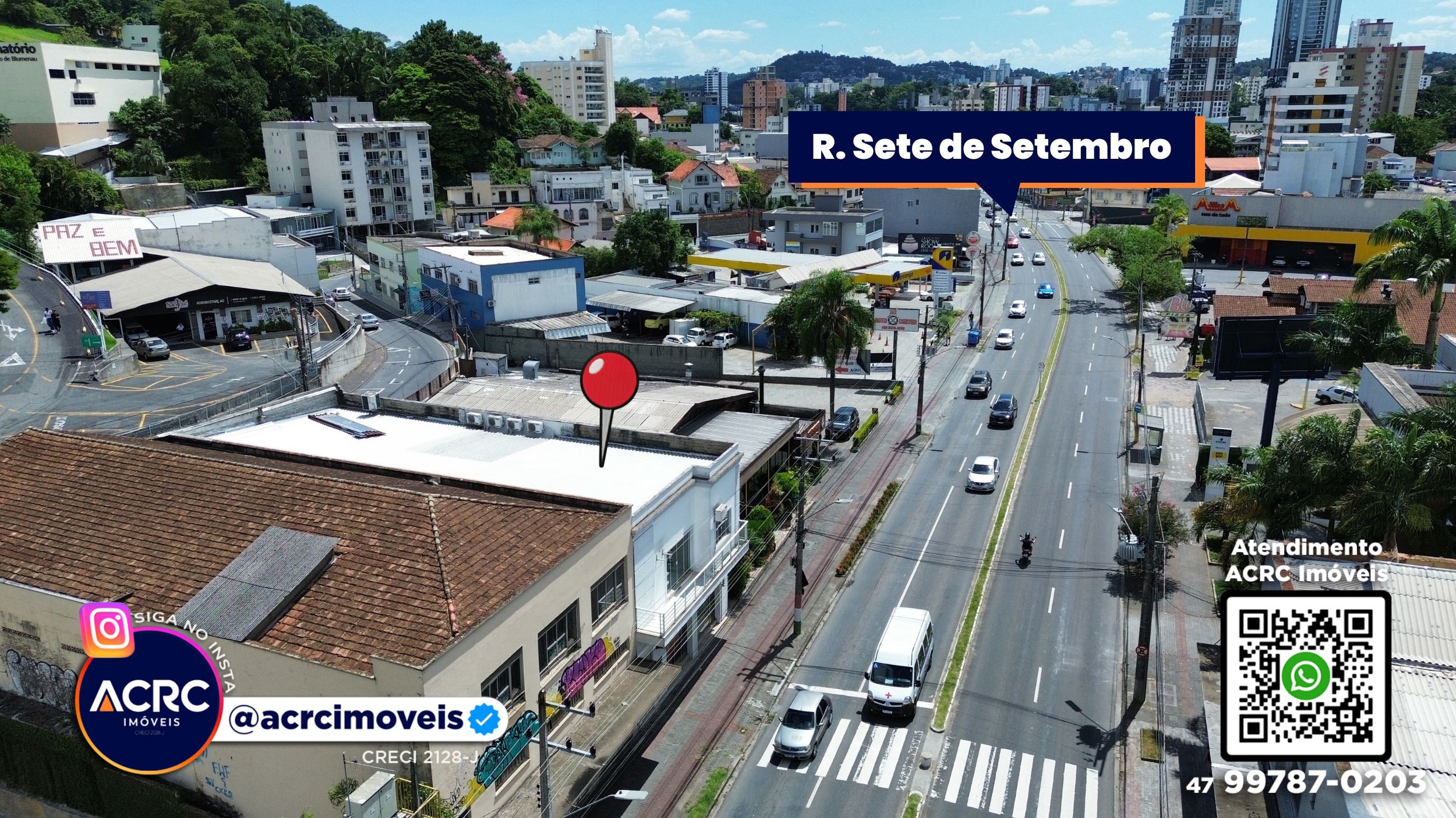 ACRC Imóveis - Prédio comercial a Venda no Bairro Centro de Blumenau — foto 3