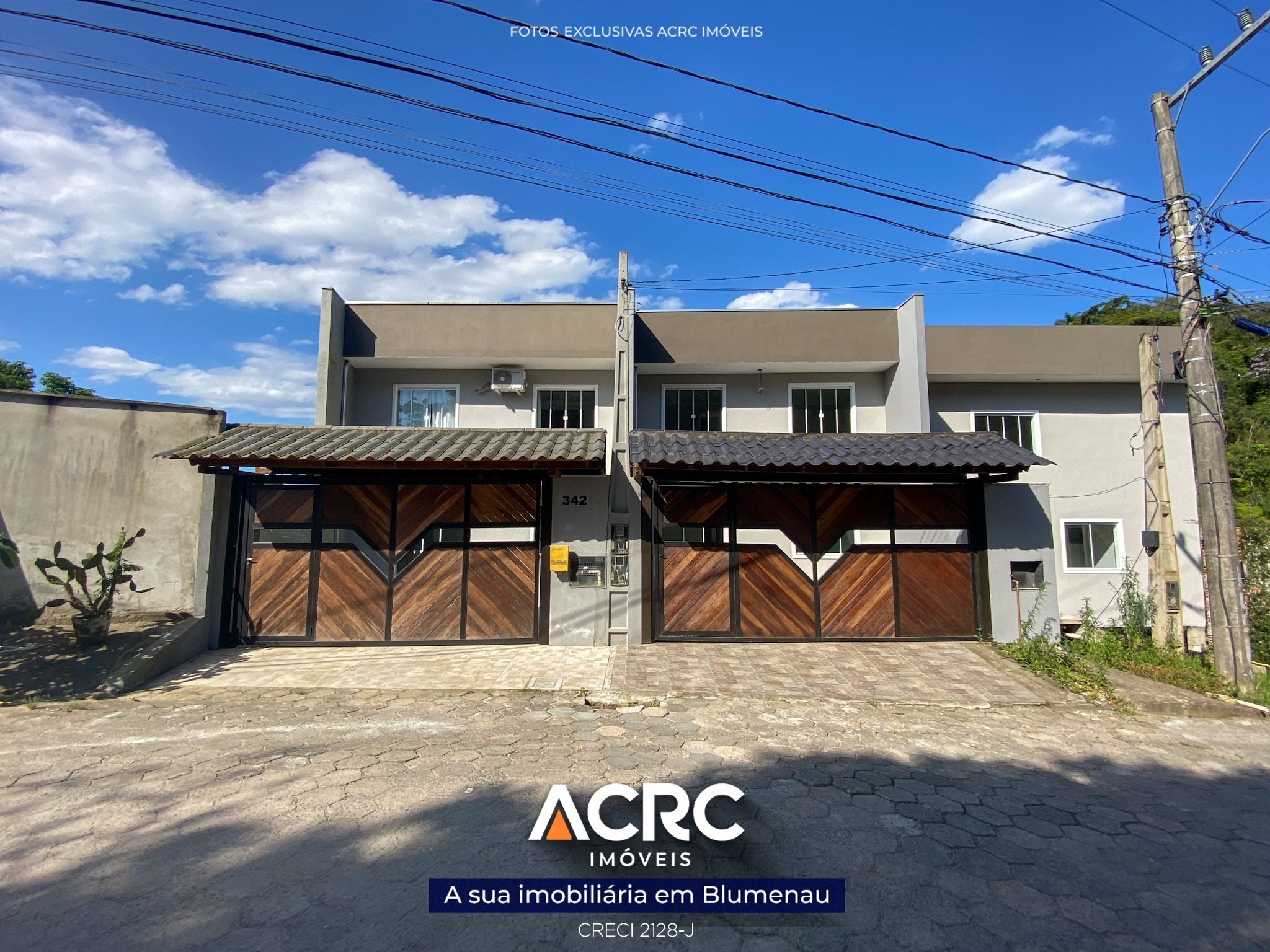 ACRC Imóveis - CA03770 - Casa para Locação no bairro Boa Vista em Blumenau. - foto 1