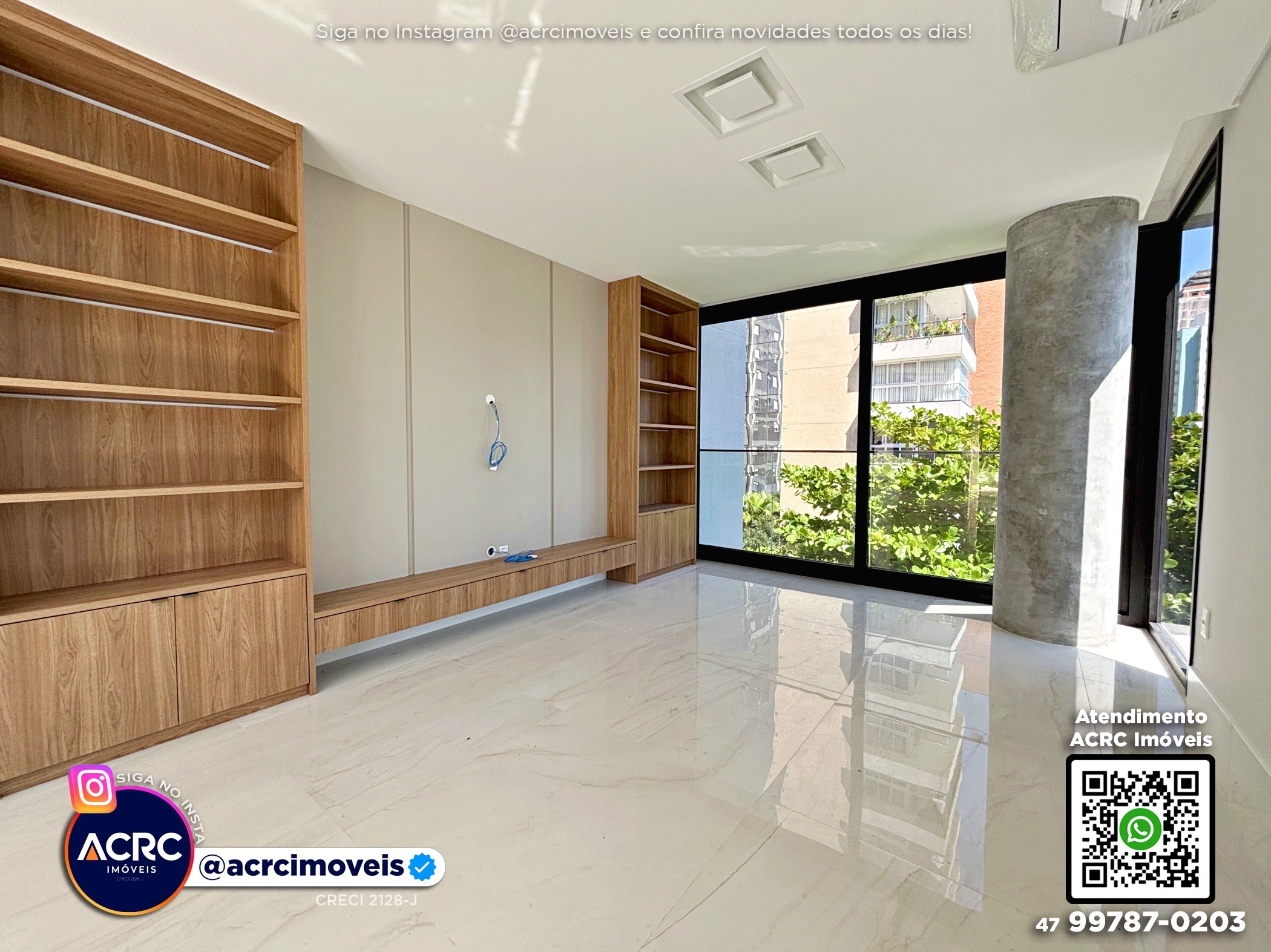 ACRC Imóveis - AP10281 - Apartamento para Locação no Bairro Ponta Aguda em Blumenau — foto 2