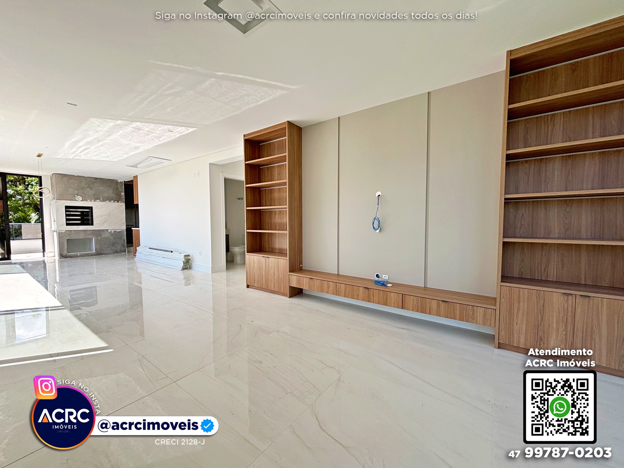 ACRC Imóveis - AP10281 - Apartamento para Locação no Bairro Ponta Aguda em Blumenau — foto 3