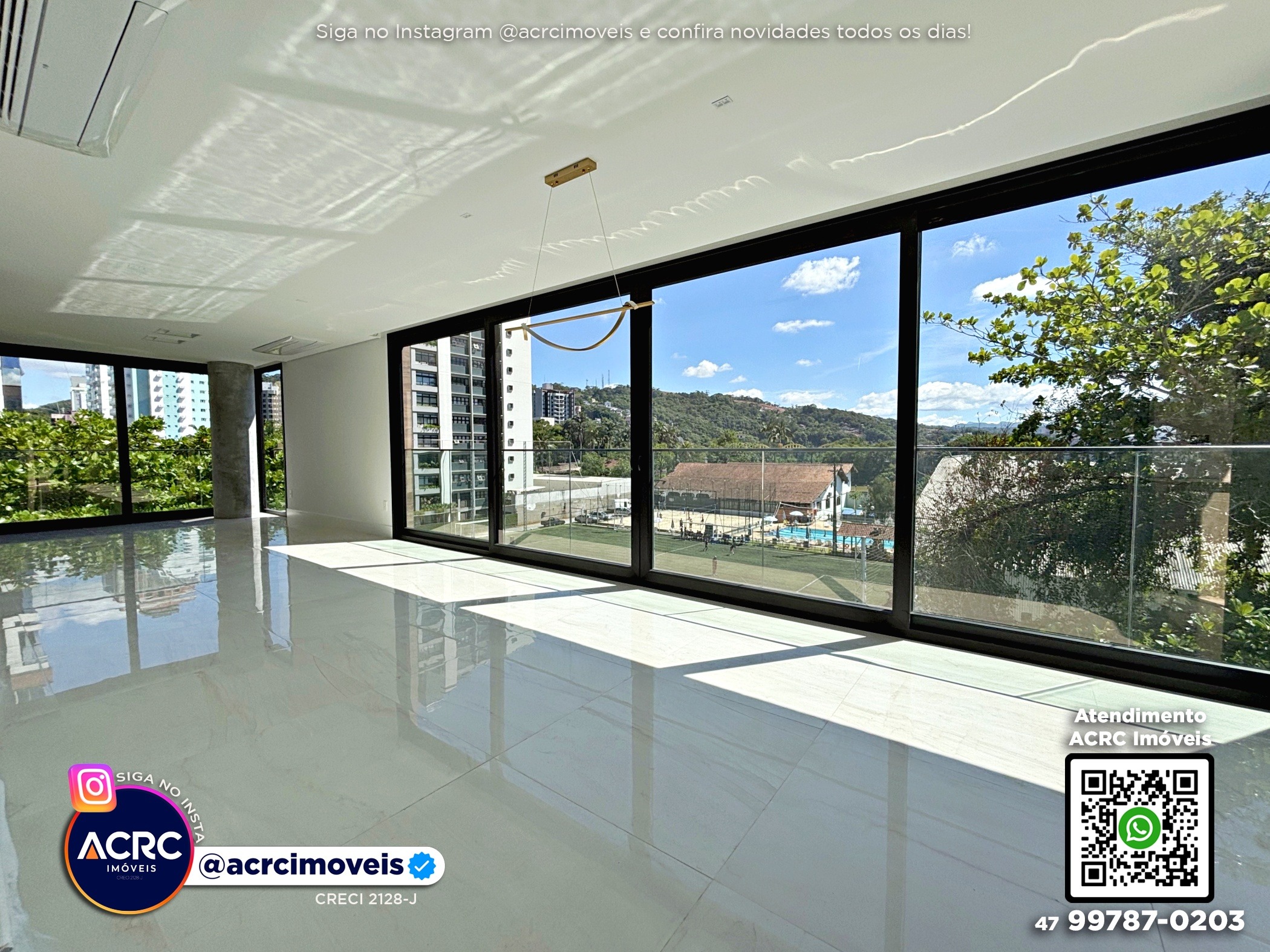 ACRC Imóveis - AP10281 - Apartamento para Locação no Bairro Ponta Aguda em Blumenau — foto 6