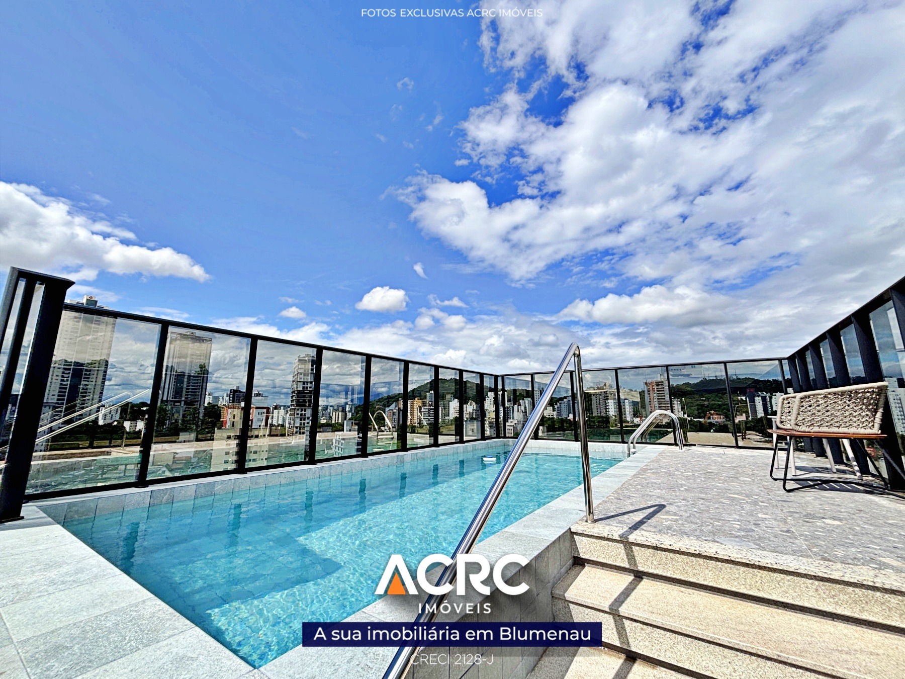ACRC Imóveis - Loft duplex mobiliado a Venda no Centro de Blumenau, Edifício Carbono - foto 1