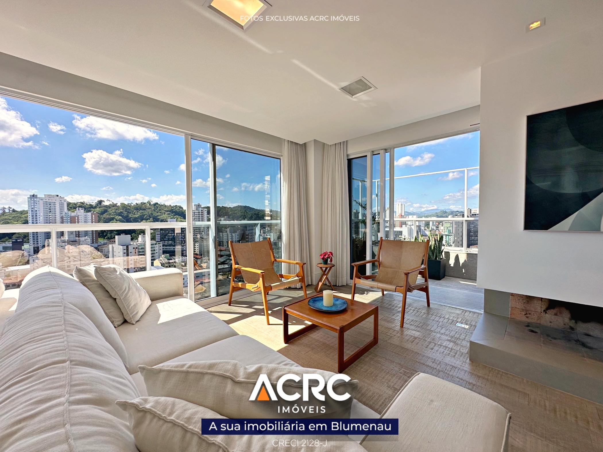 ACRC Imóveis - AP10255 - Cobertura Triplex a Venda no Bairro Vila Nova em Blumenau — foto 5