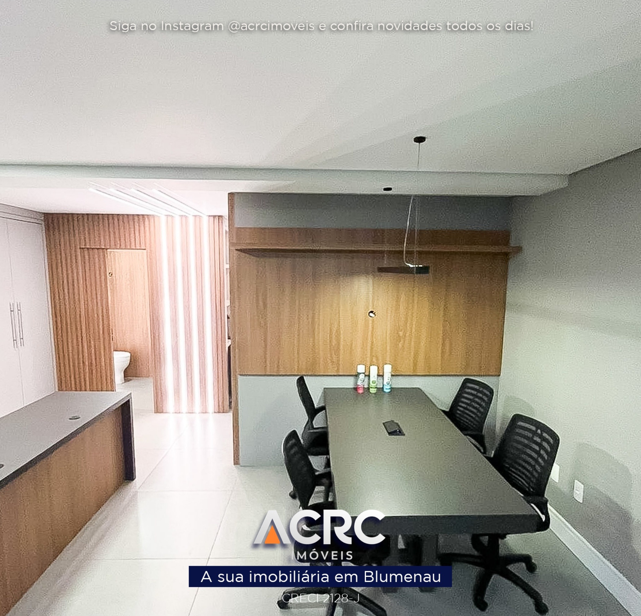 ACRC Imóveis - SA01403 - Sala comercial a Venda no Bairro Vila Nova em Blumenau — foto 4