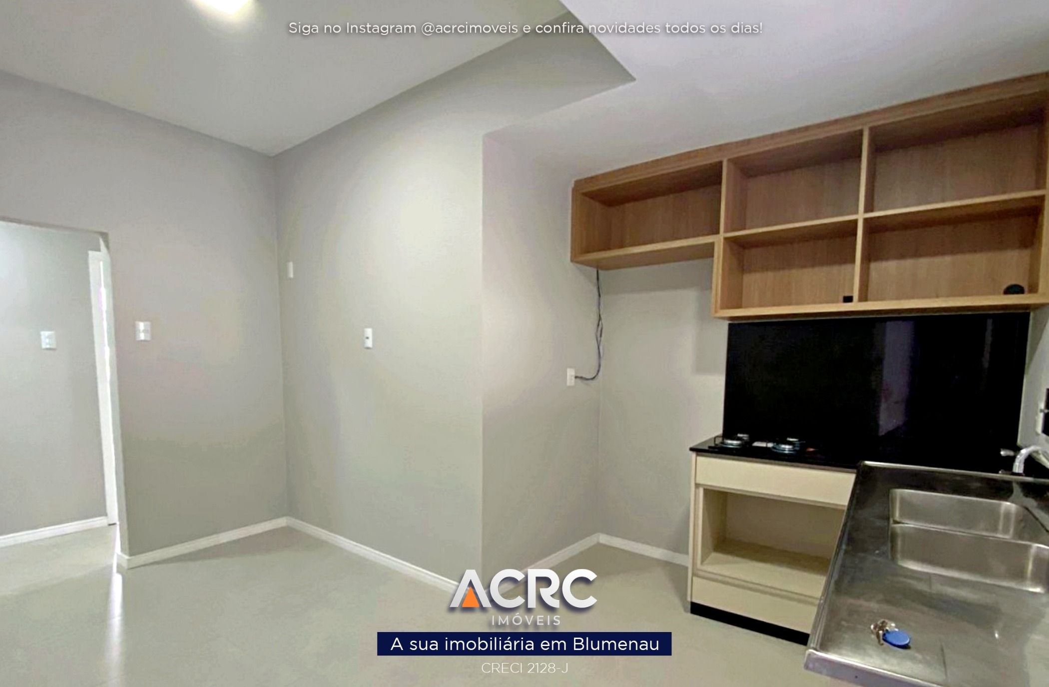 ACRC Imóveis - AP10226 - Apartamento para Locação no Centro de Blumenau. — foto 5