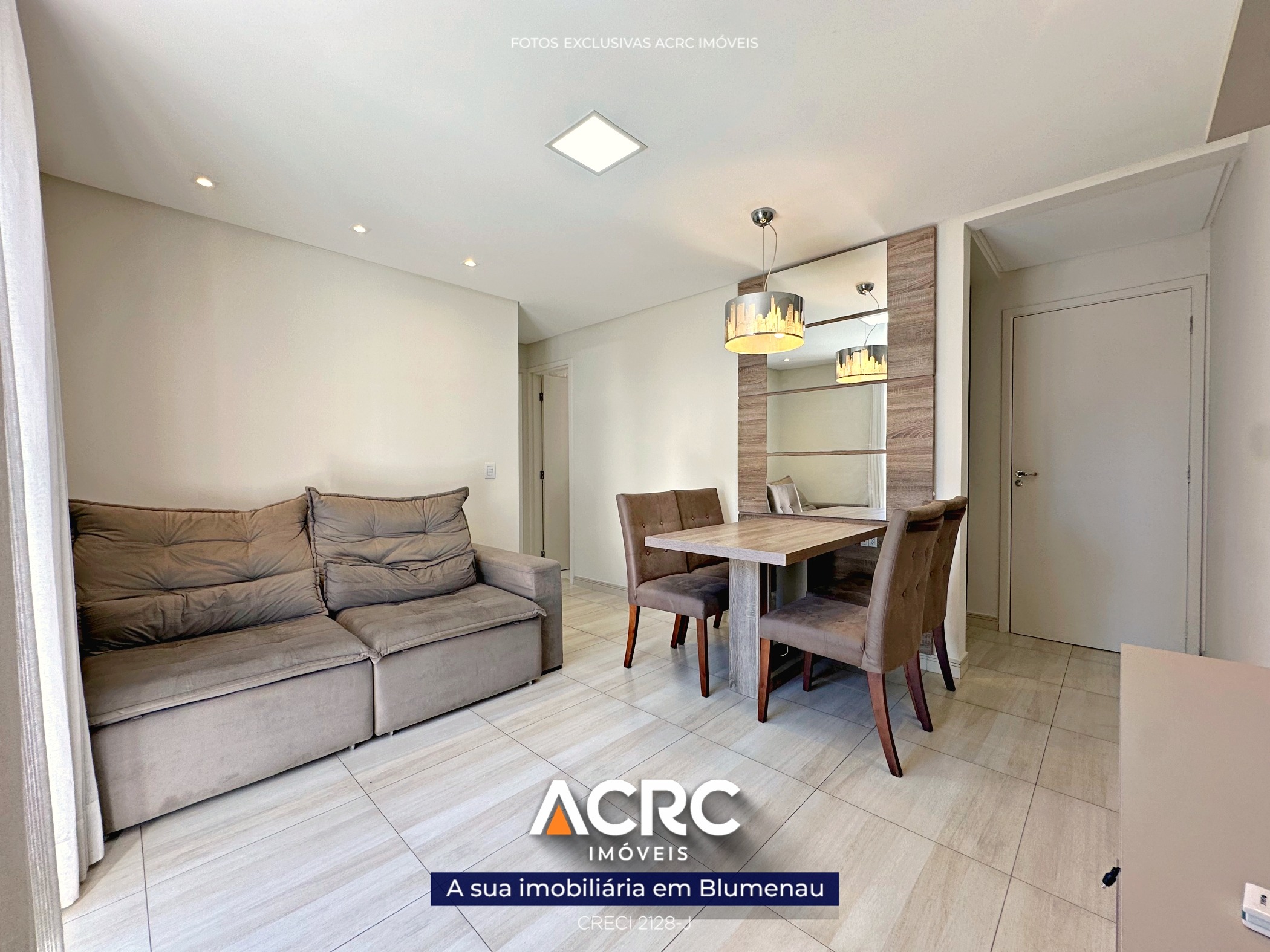 ACRC Imóveis - AP10293 - Apartamento para Locação em Blumenau no Bairro Água Verde — foto 2