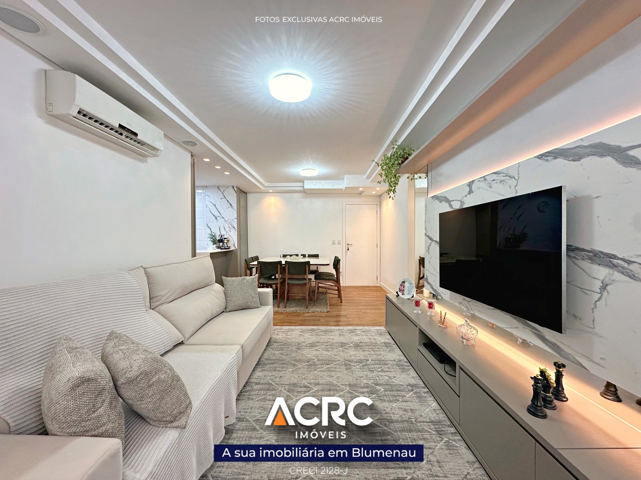 ACRC Imóveis - AP10294 - Apartamento a Venda no Bairro Vila Nova em Blumenau — foto 3