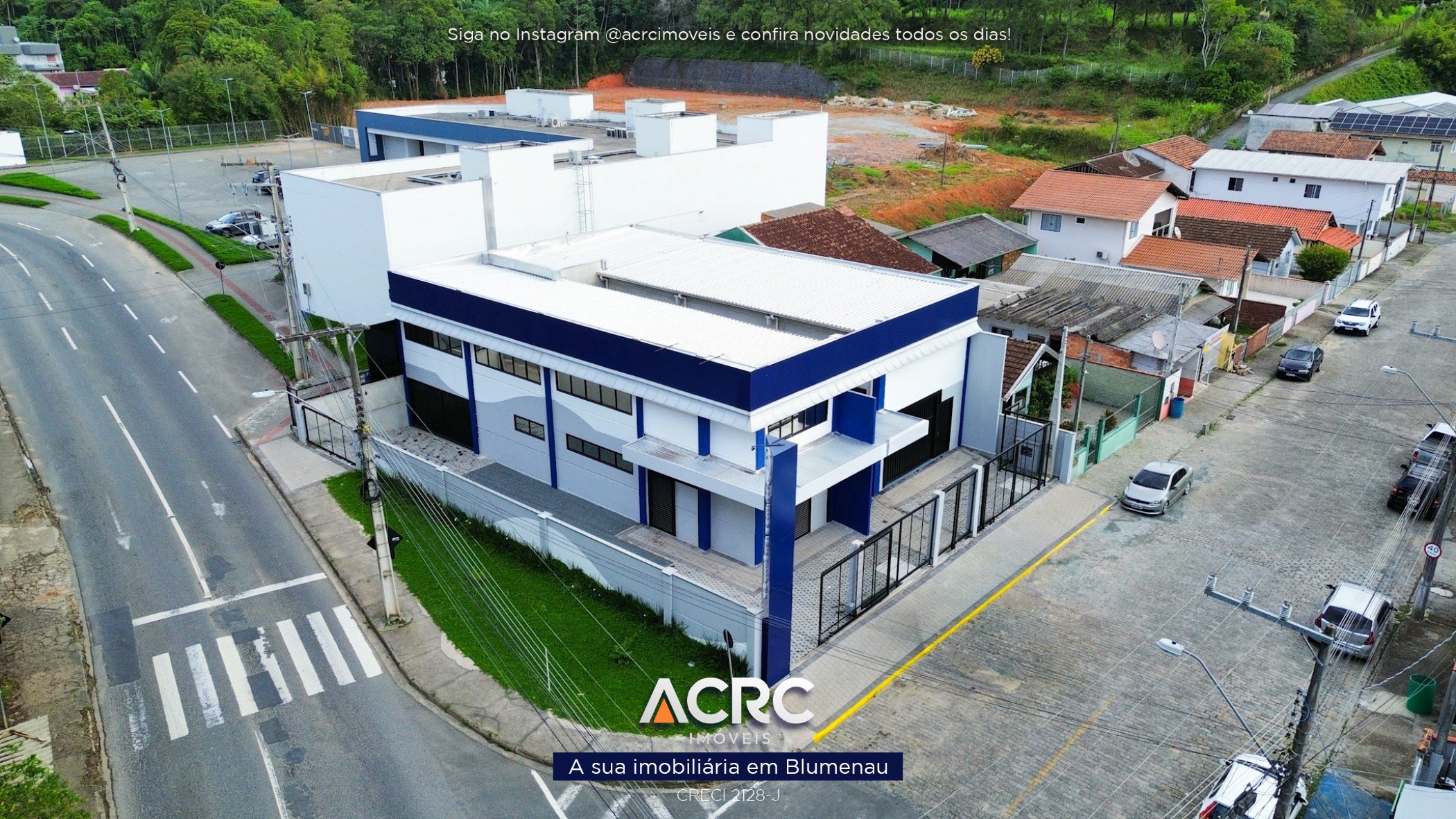 ACRC Imóveis - GL00430 - Galpão para Locação no Bairro Itoupava Norte em Blumenau - foto 1
