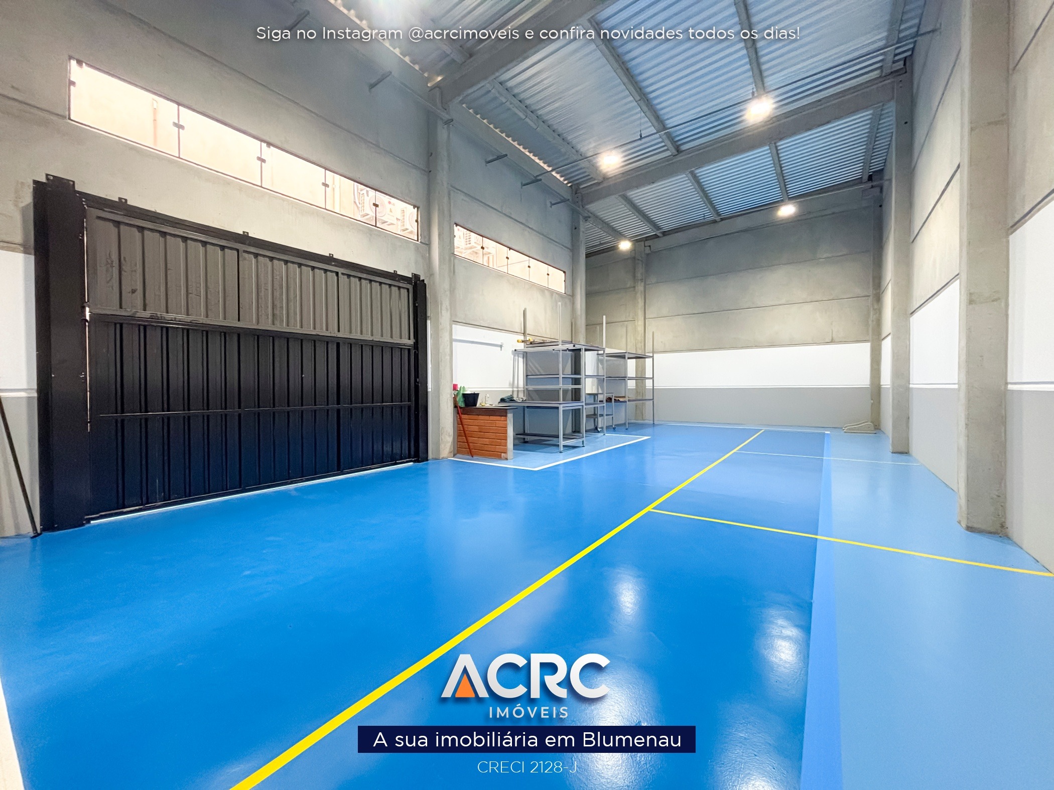 ACRC Imóveis - GL00430 - Galpão para Locação no Bairro Itoupava Norte em Blumenau — foto 5