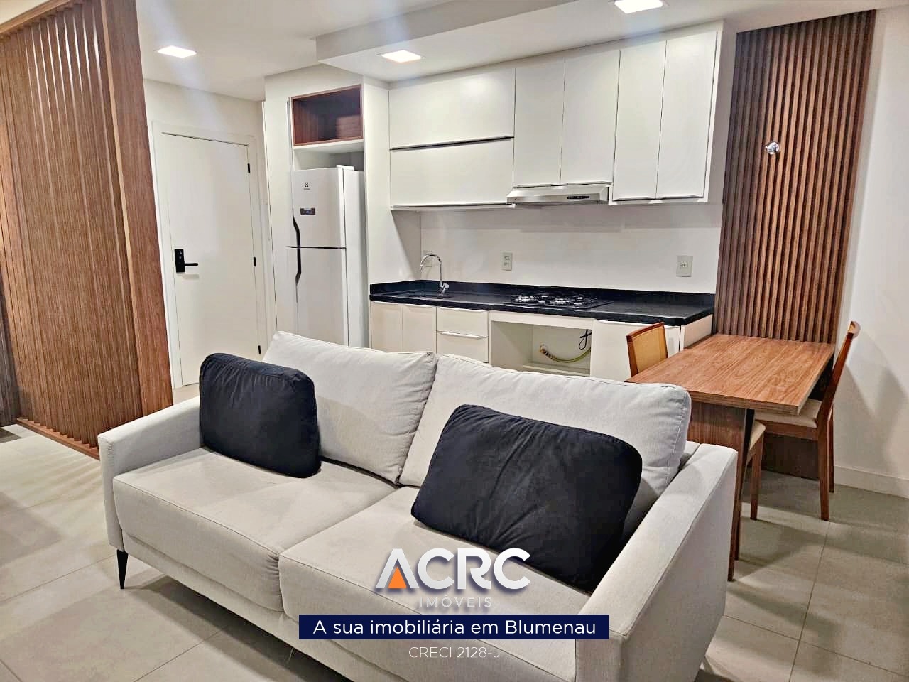 ACRC Imóveis - Loft mobiliado a Venda no Centro de Blumenau, Edifício Carbono — foto 6