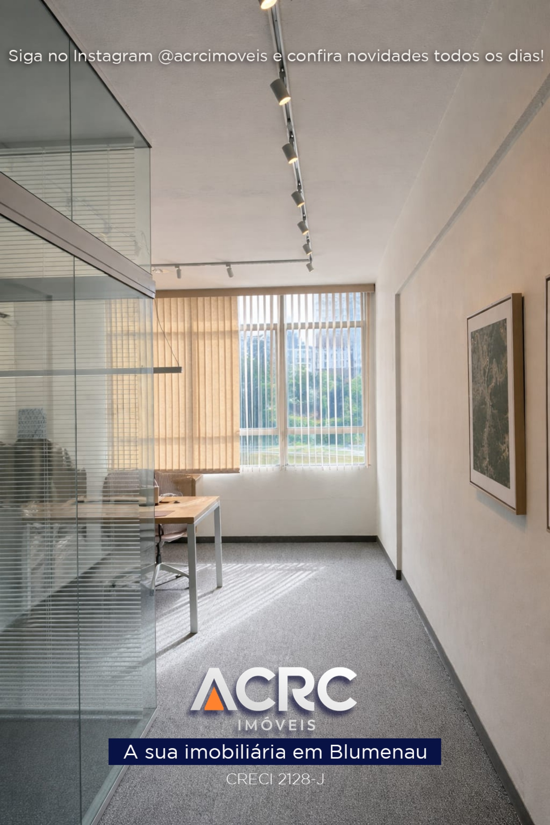 ACRC Imóveis - SA01421 - Sala comercial a Venda no Bairro Centro em Blumenau — foto 3
