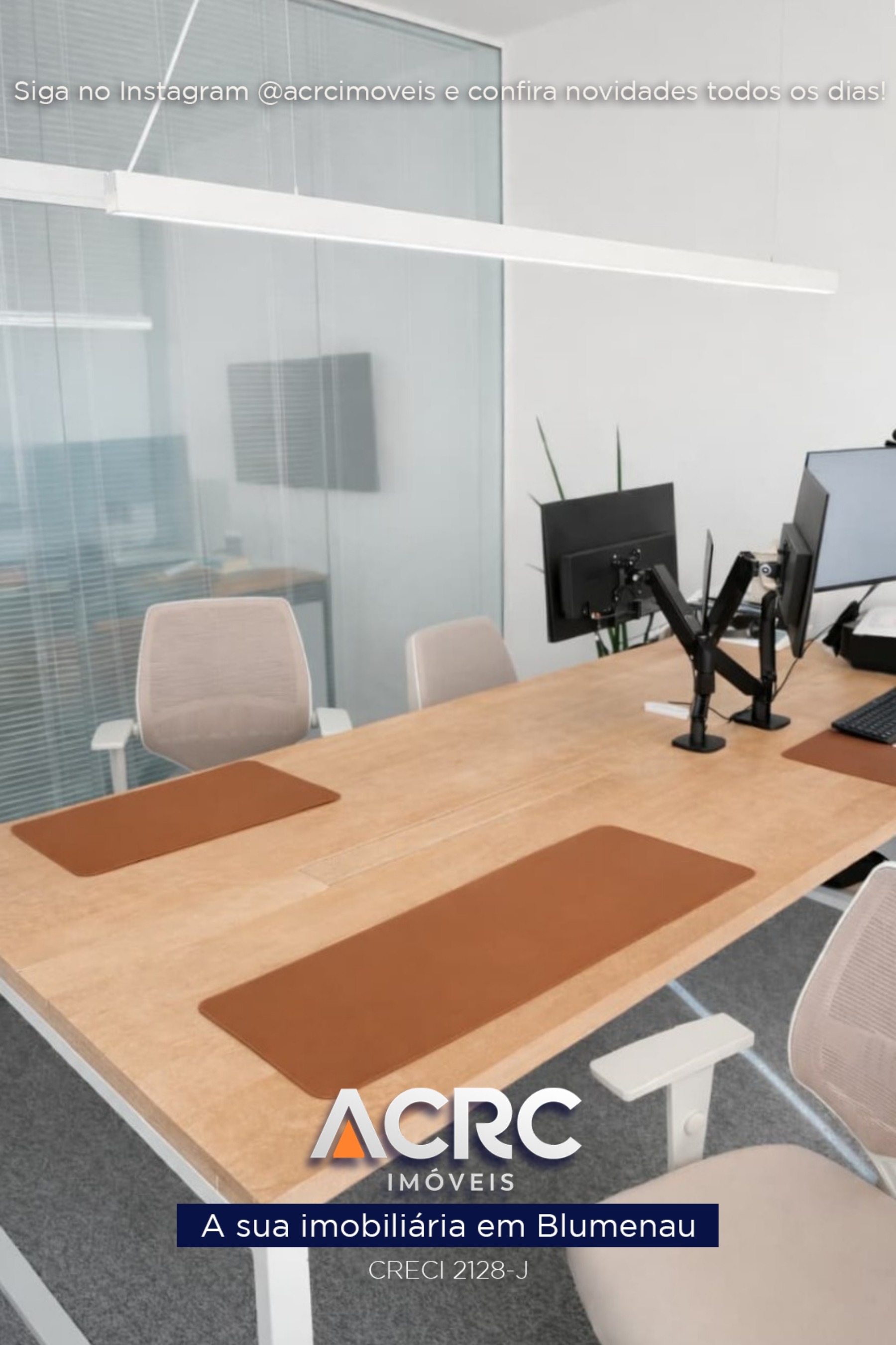 ACRC Imóveis - SA01421 - Sala comercial a Venda no Bairro Centro em Blumenau — foto 2