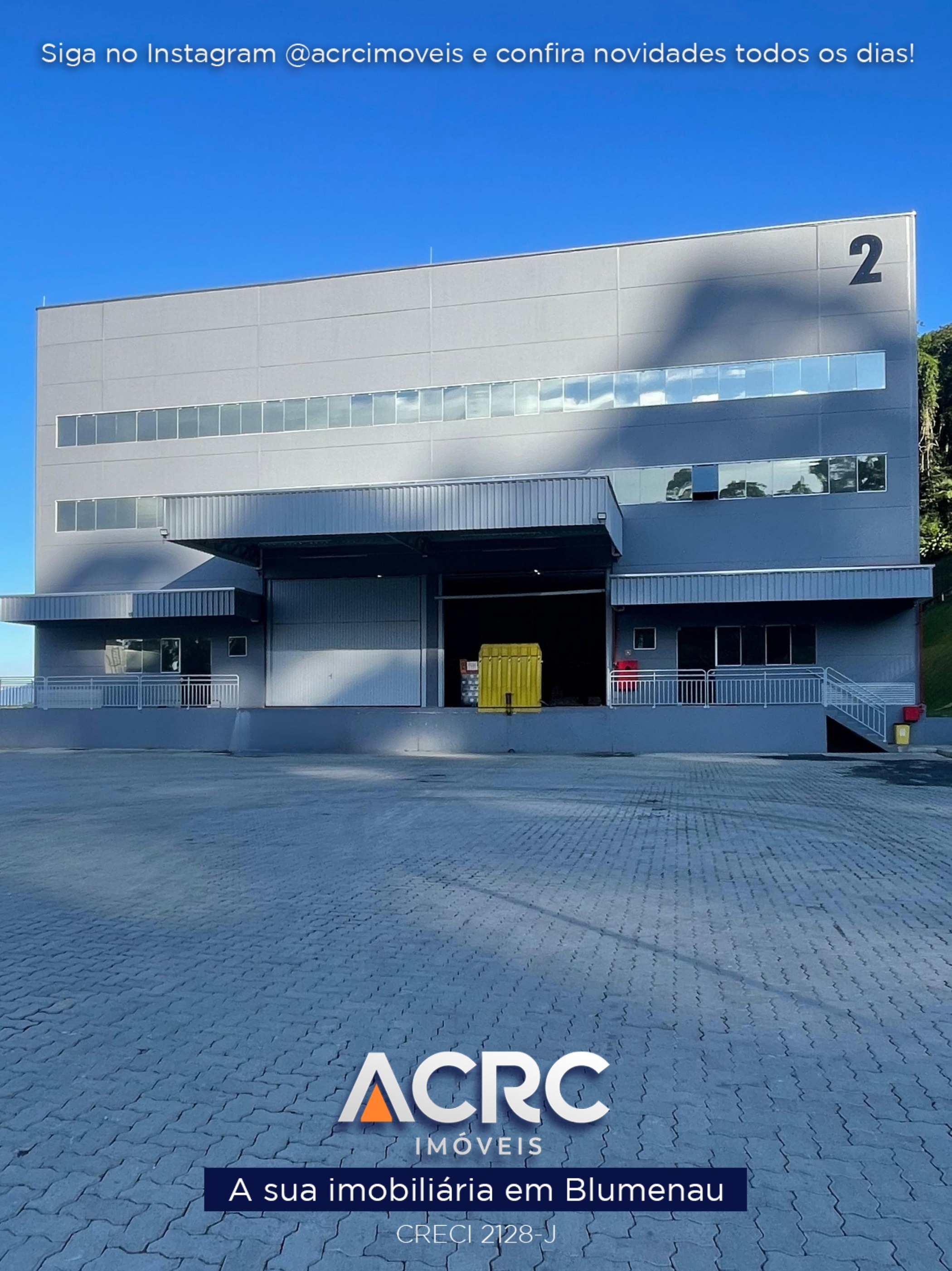 ACRC Imóveis - GL00439 - Galpão para Locação no Bairro Encano do Norte em Indaial - foto 1