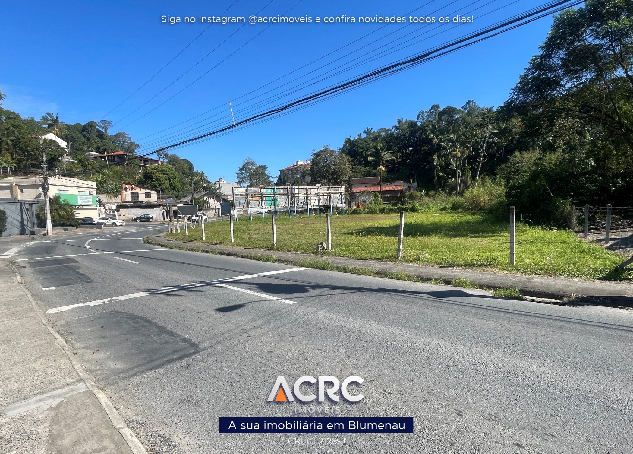 ACRC Imóveis - TE01360 - Terreno para locação no bairro Itoupava Norte em Blumenau — foto 4