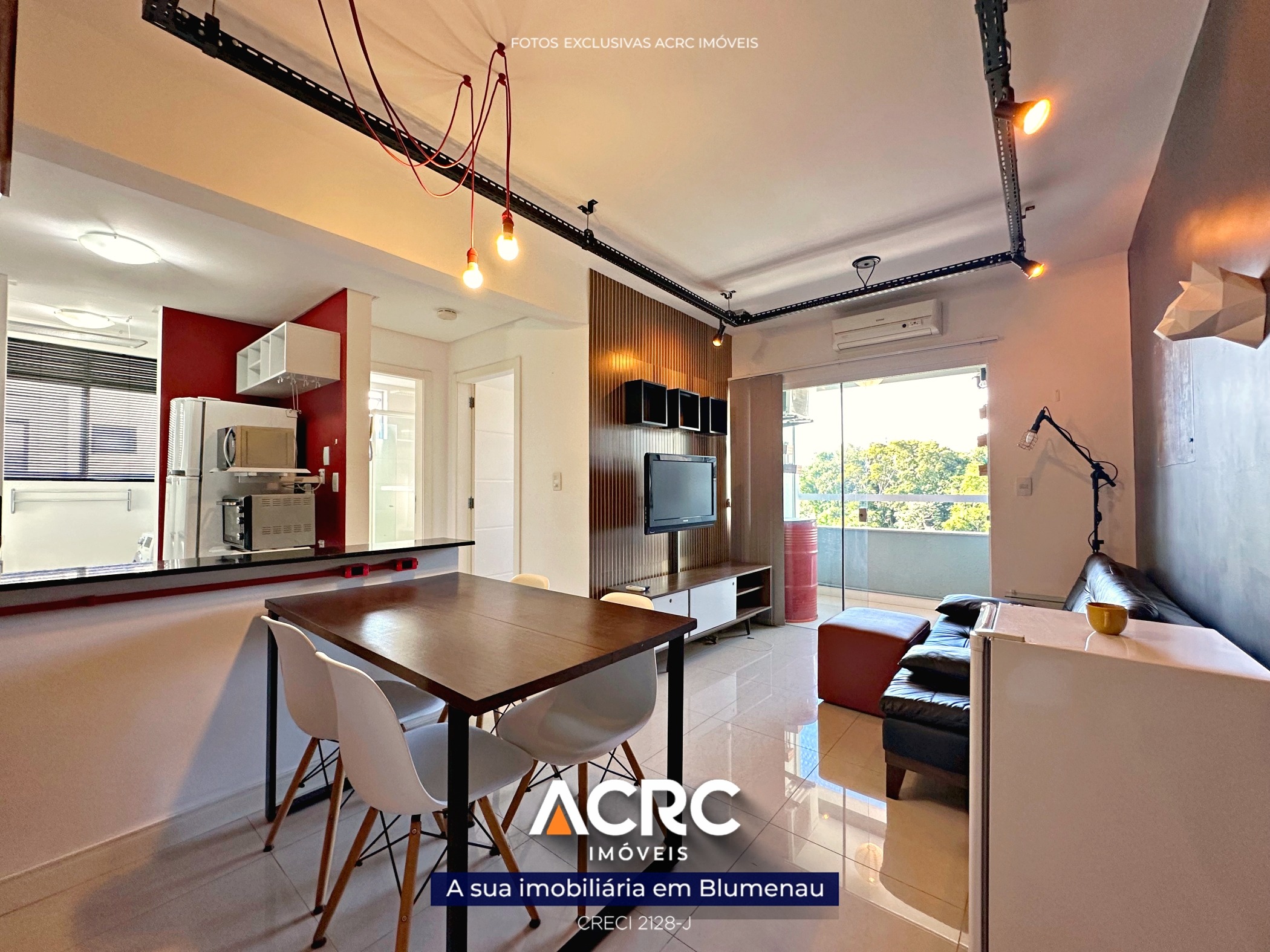ACRC Imóveis - AP10164 - Apartamento para Locação no Bairro Vila Nova em Blumenau — foto 2