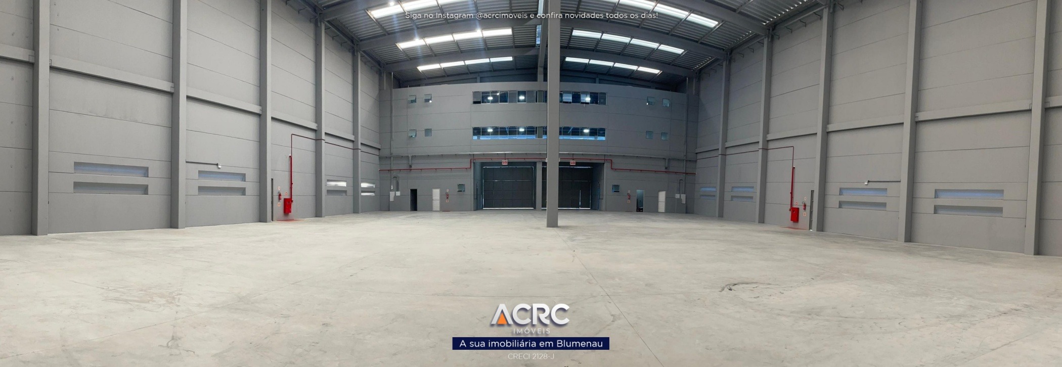 ACRC Imóveis - GL00439 - Galpão para Locação no Bairro Encano do Norte em Indaial — foto 4