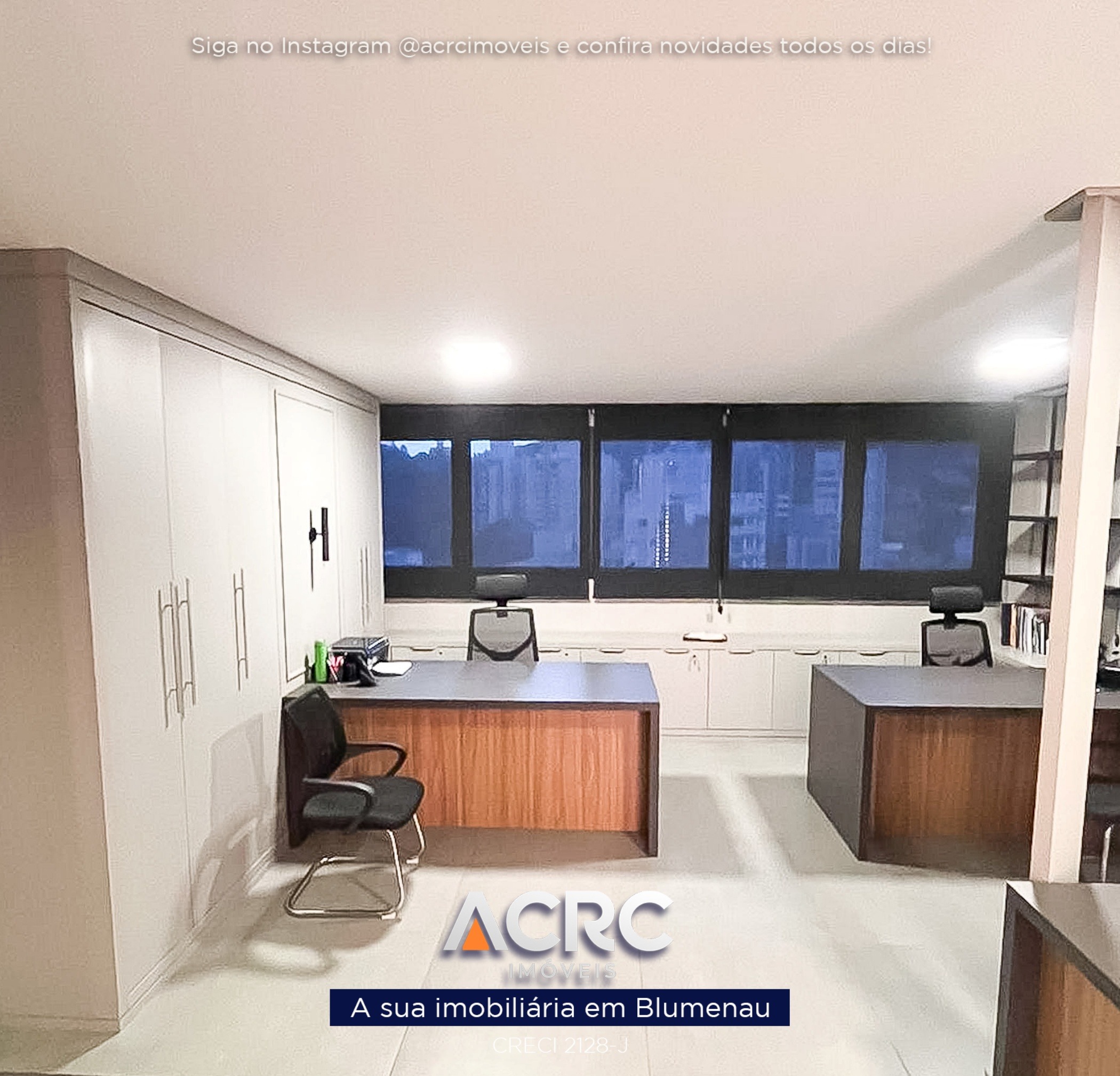 ACRC Imóveis - SA01403 - Sala comercial a Venda no Bairro Vila Nova em Blumenau - foto 1