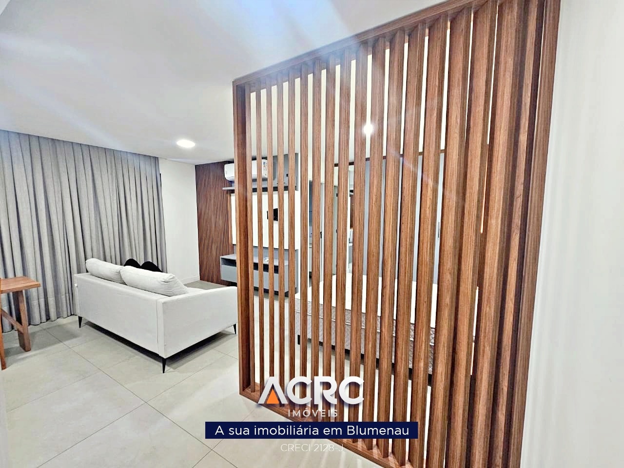 ACRC Imóveis - Loft mobiliado a Venda no Centro de Blumenau, Edifício Carbono — foto 4
