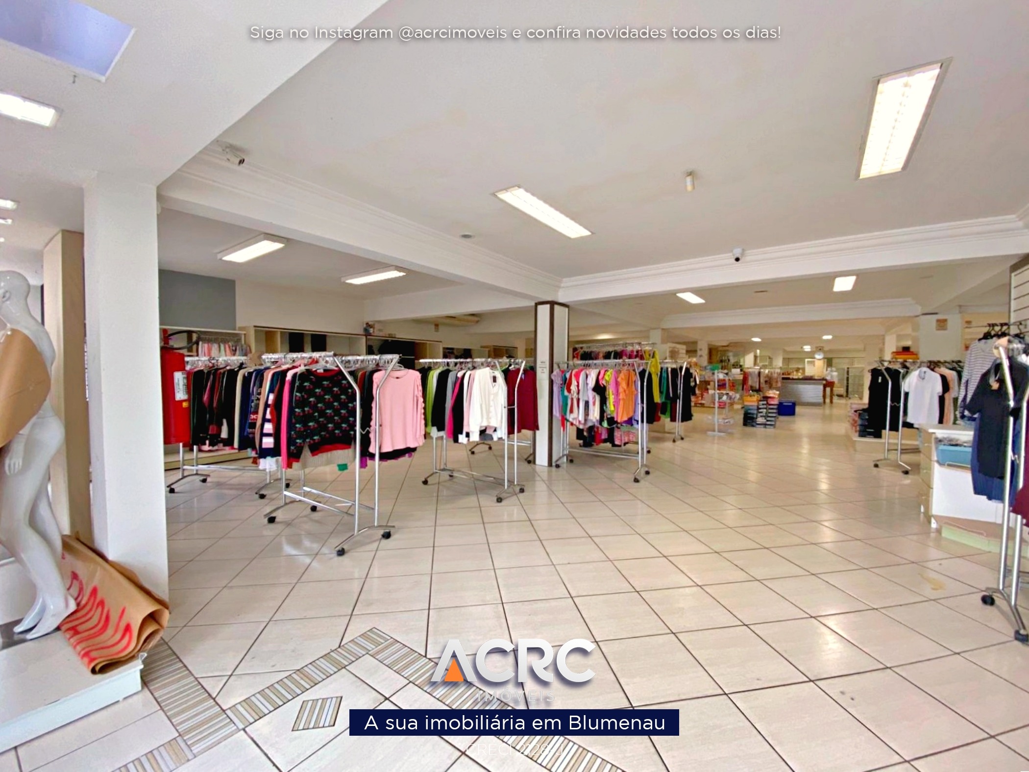 ACRC Imóveis - LJ00539- Loja para Locação no Bairro Itoupava Central em Blumenau — foto 3
