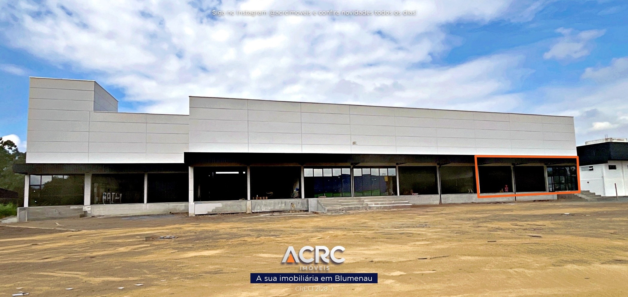 ACRC Imóveis - GL00433 - Galpão para Locação no Bairro Itoupava Central em Blumenau - foto 1