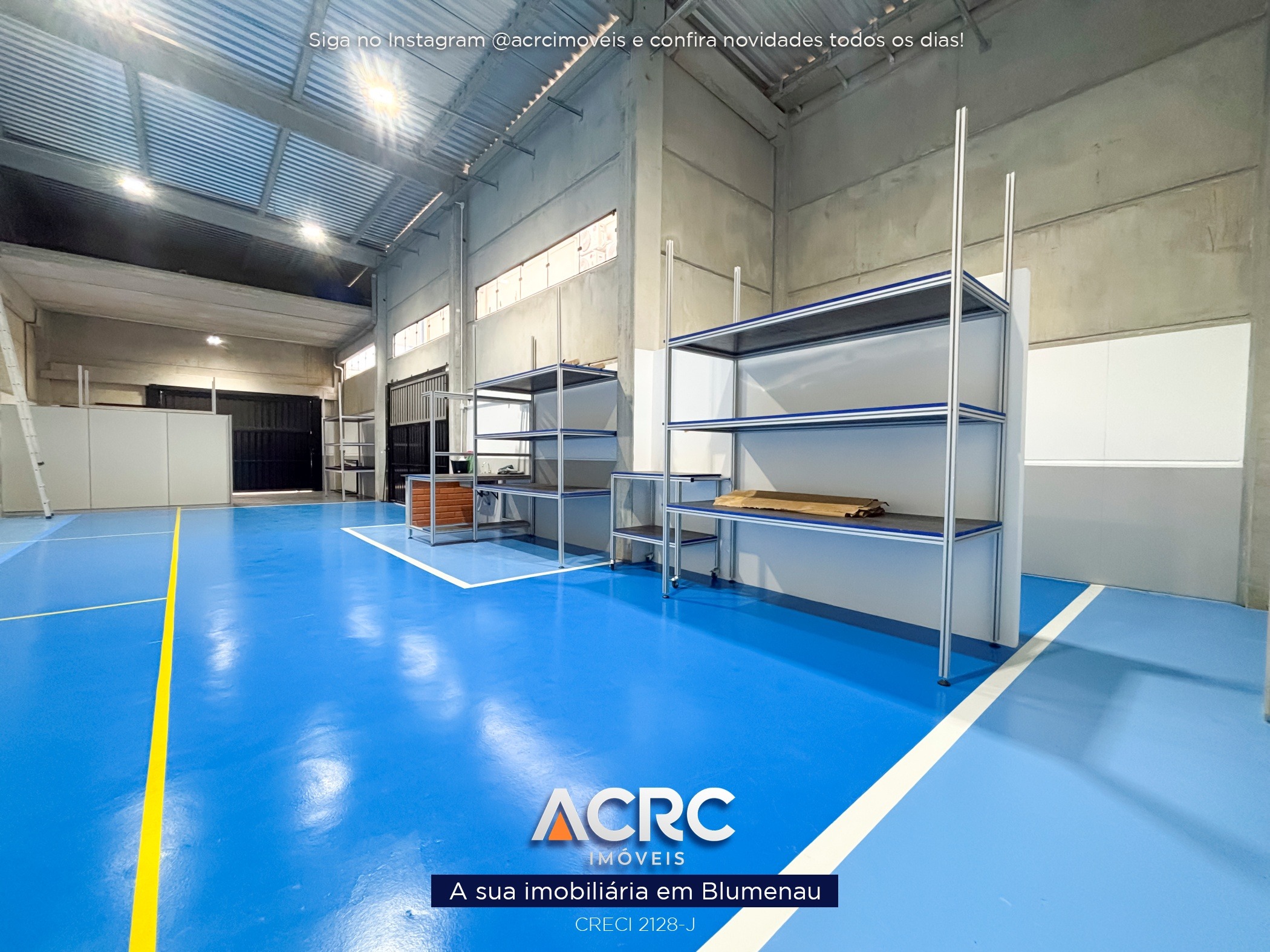 ACRC Imóveis - GL00429 - Galpão a Venda no Bairro Itoupava Norte em Blumenau — foto 5