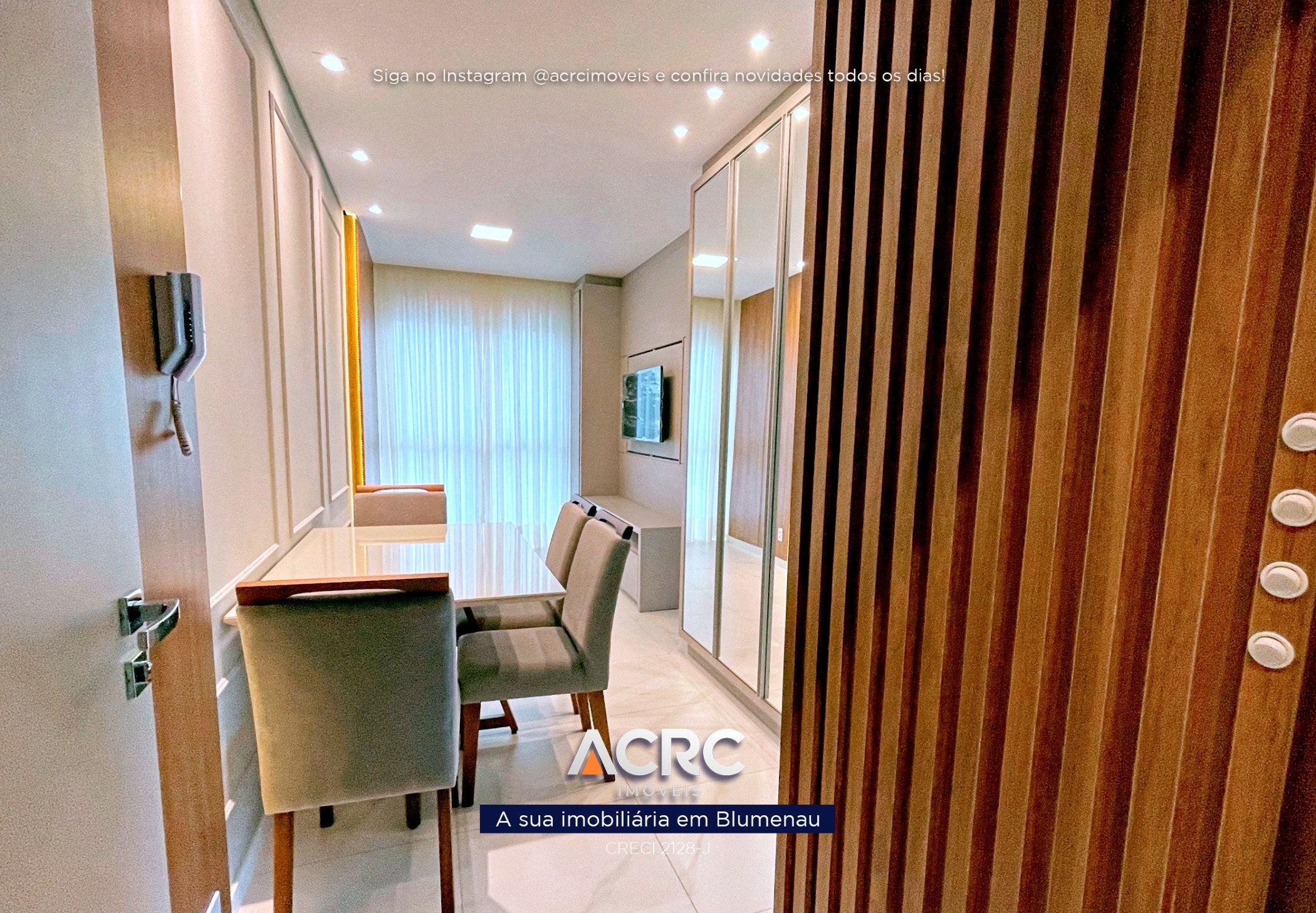 ACRC Imóveis - AP10225 - Loft mobiliado para Locação no Bairro Victor Konder em Blumenau — foto 7