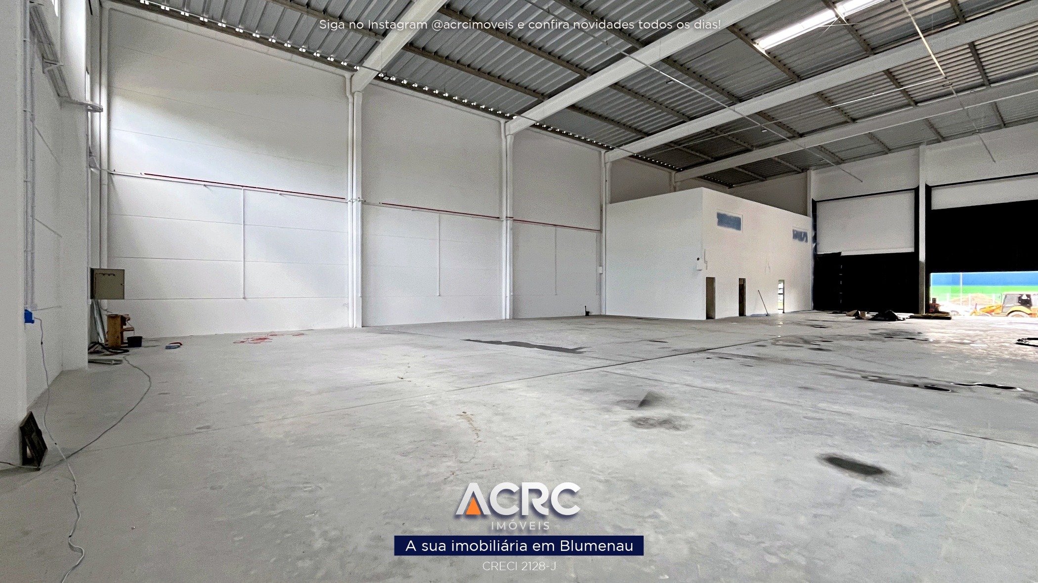 ACRC Imóveis - GL00433 - Galpão para Locação no Bairro Itoupava Central em Blumenau — foto 2