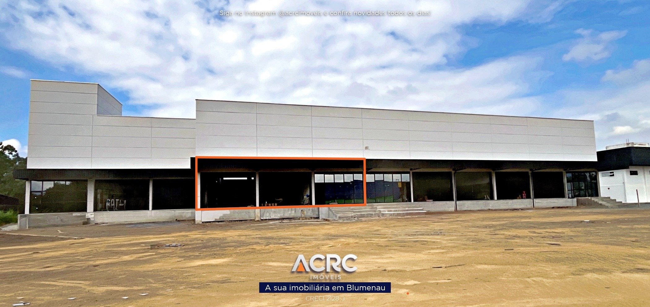 ACRC Imóveis - GL00435 - Galpão para Locação no Bairro Itoupava Central em Blumenau - foto 1