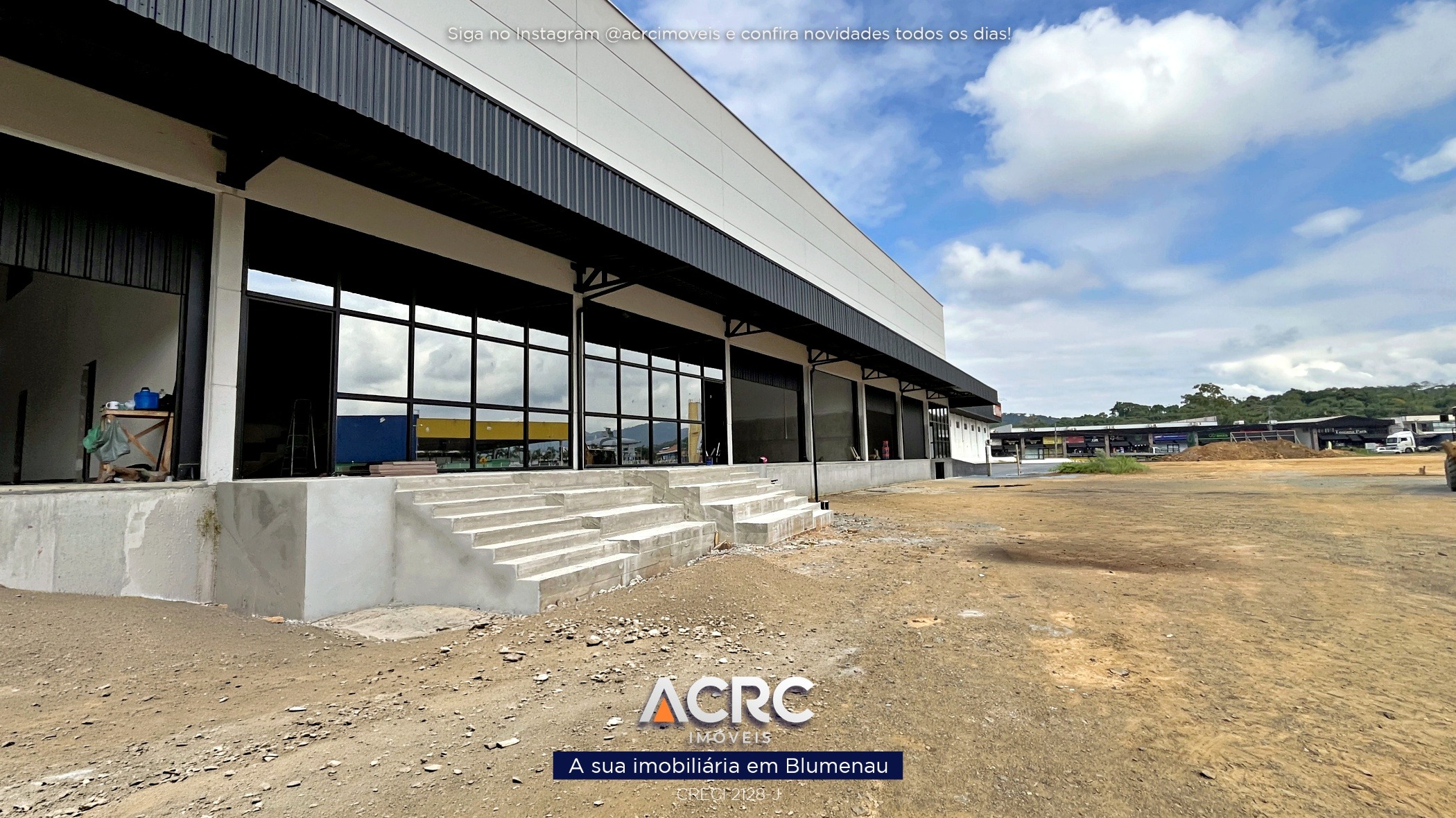 ACRC Imóveis - GL00433 - Galpão para Locação no Bairro Itoupava Central em Blumenau — foto 4