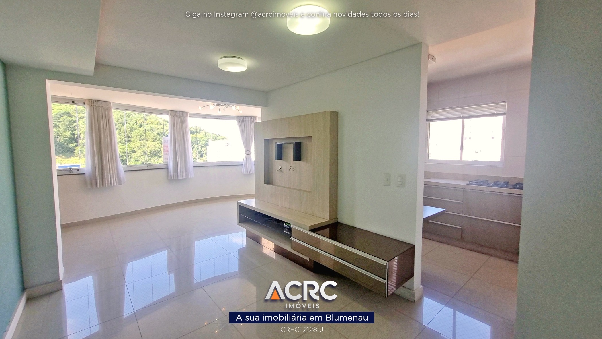 ACRC Imóveis - AP10299 - Apartamento para Venda no Bairro Vila Nova em Blumenau — foto 2