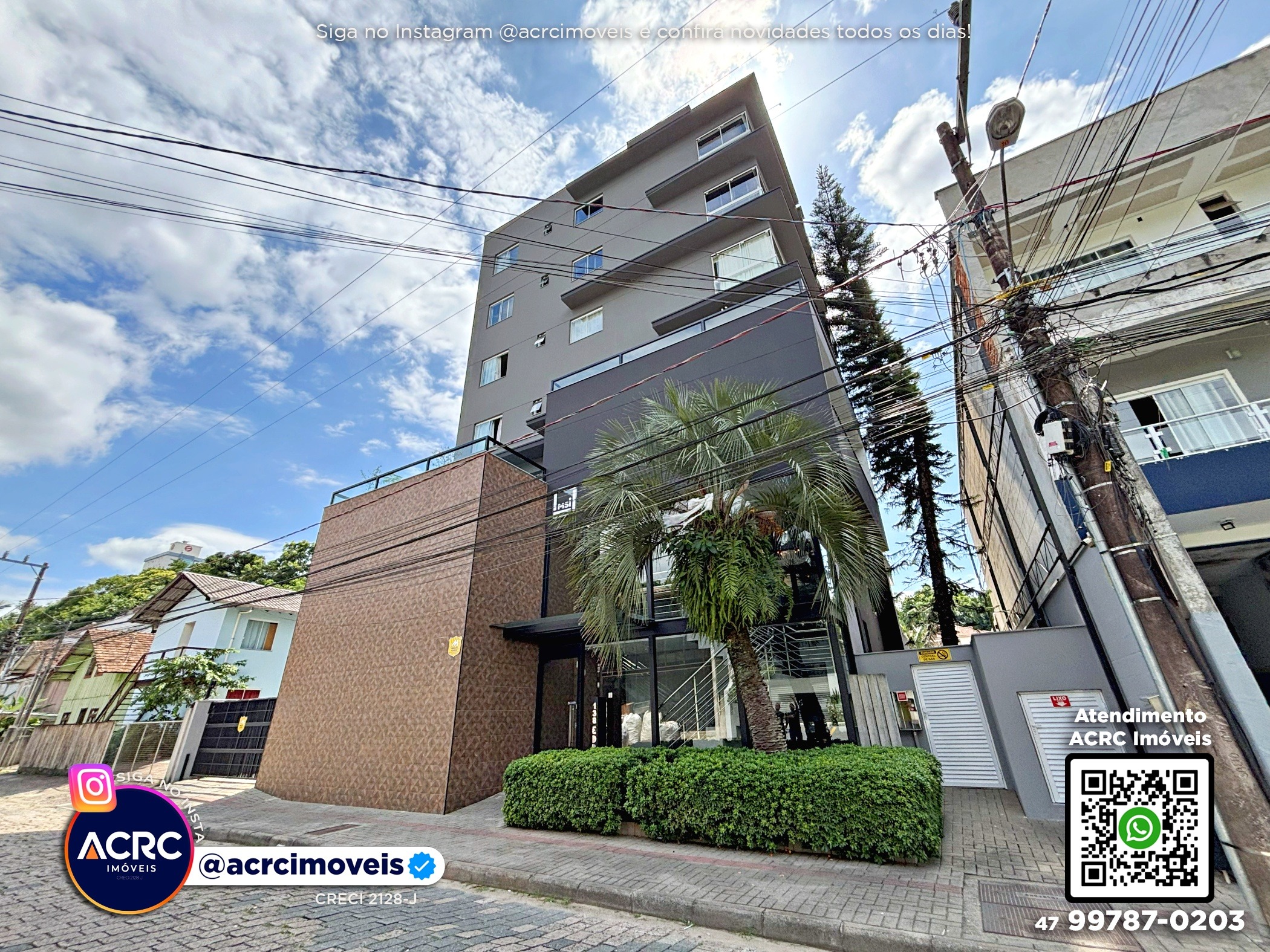 ACRC Imóveis - AP10330 - Apartamento no último a Venda no Bairro Vila Nova em Blumenau - foto 1