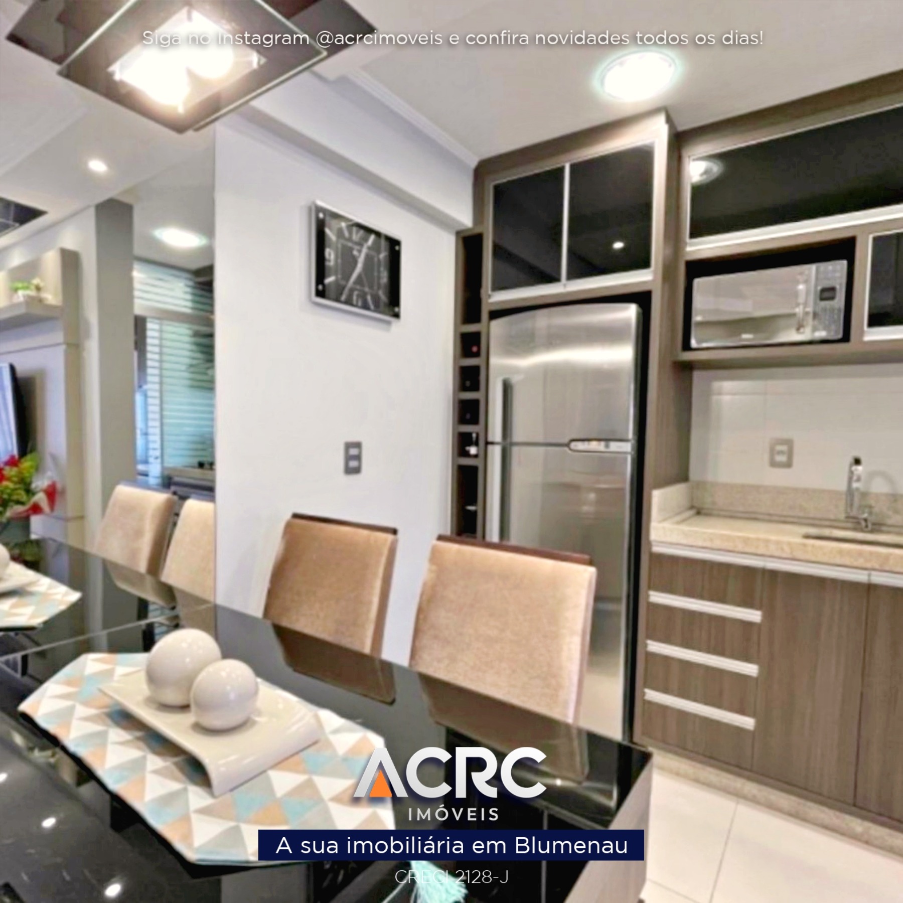 ACRC Imóveis - AP10336 - Apartamento para Locação no bairro Escola Agrícola em Blumenau — foto 3