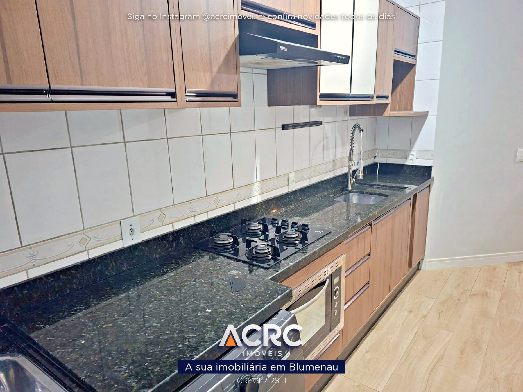 ACRC Imóveis - AP10337 - Apartamento para Locação no Bairro Salto Weissbach em Blumenau. — foto 5