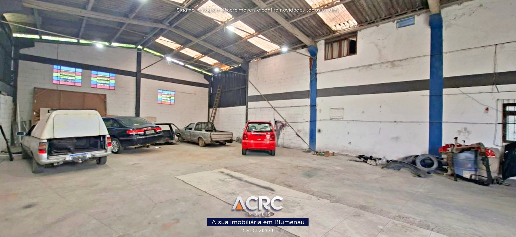 ACRC Imóveis - GL00448 - Galpão para locação no Bairro Itoupava central em Blumenau — foto 2